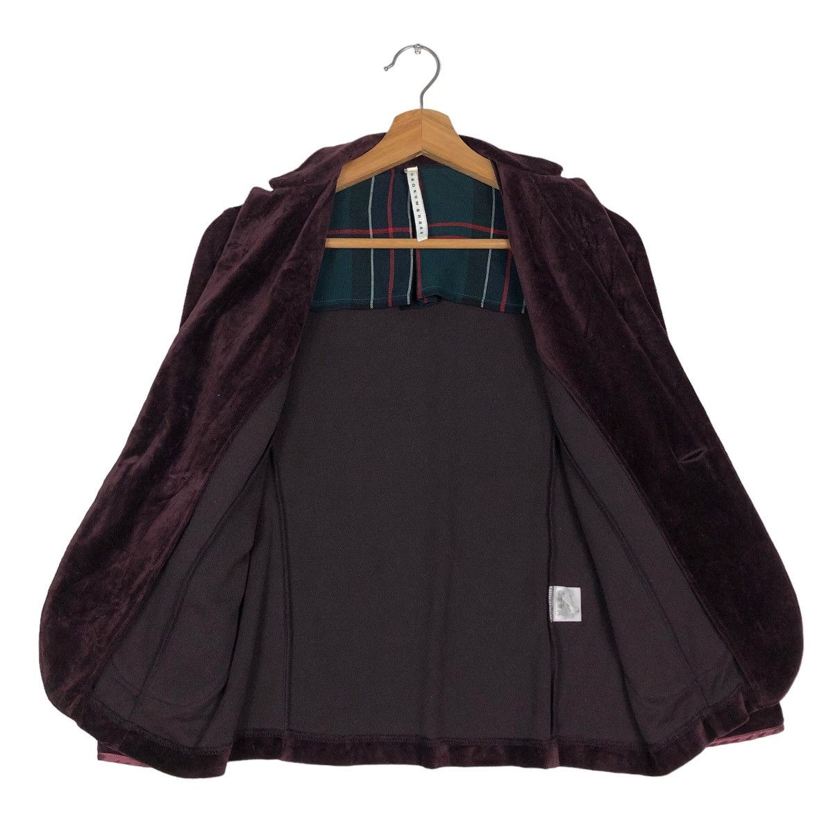 Issey Miyake 🔥Velvet Jacket Issey Miyake Sunaokuwahara Japan Made Size US M / EU 48-50 / 2 - 13 Thumbnail