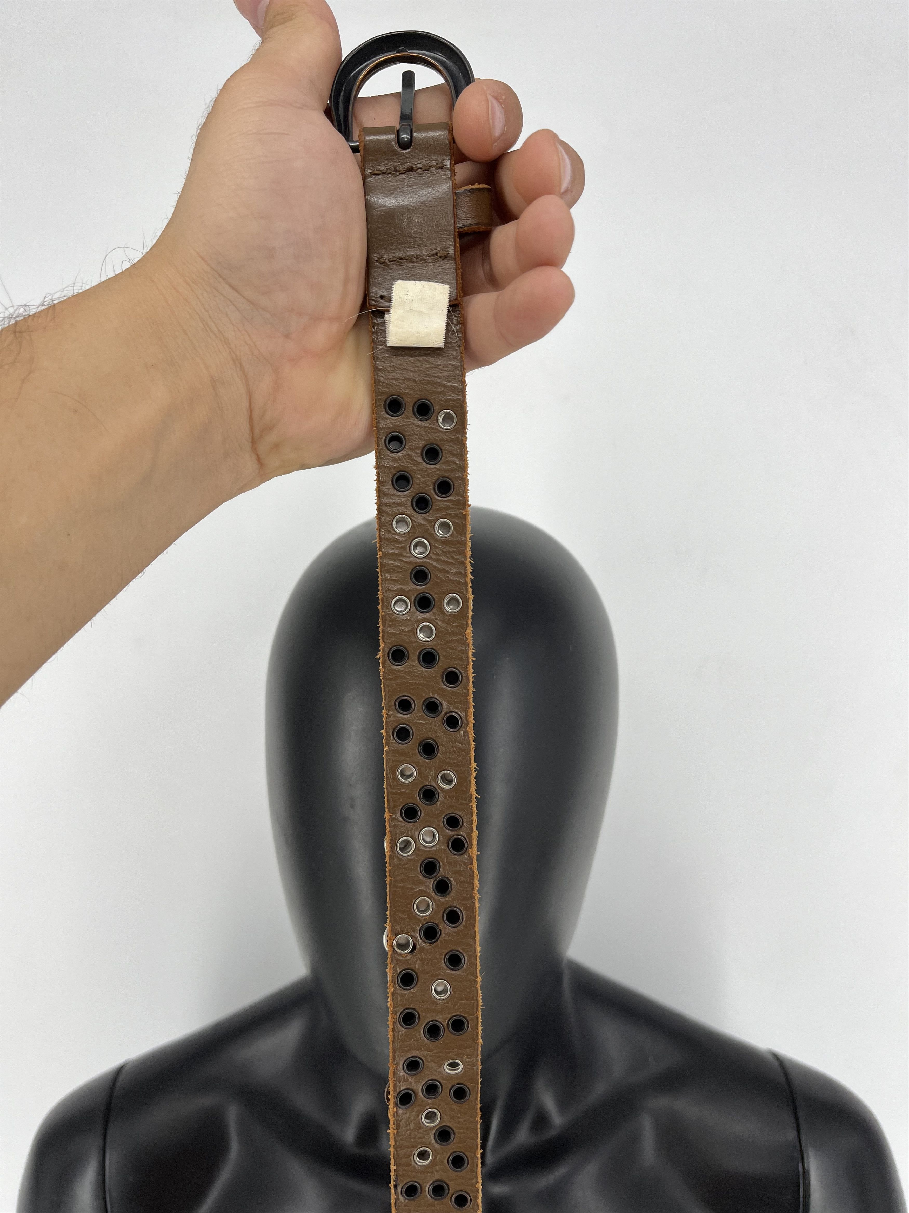 Japanese Brand × Vintage Vintage 90s Punk Belt Leather Band Rock Y2K 90s Y2K Size ONE SIZE - 7 Thumbnail