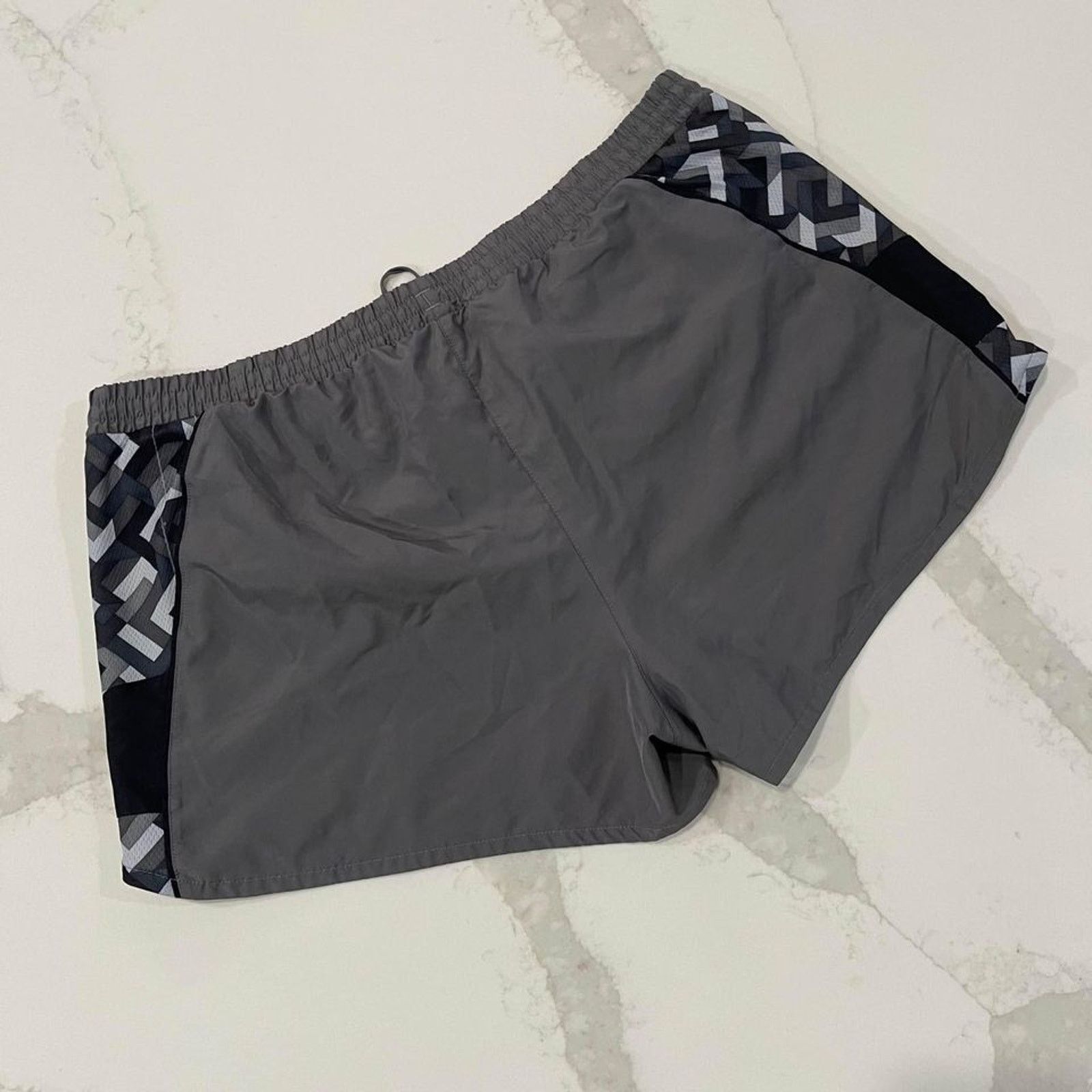 Adidas Adidas Activewear Lined Shorts Gray Women's XL Drawstring Size 36" / US 14 / IT 50 - 6 Thumbnail