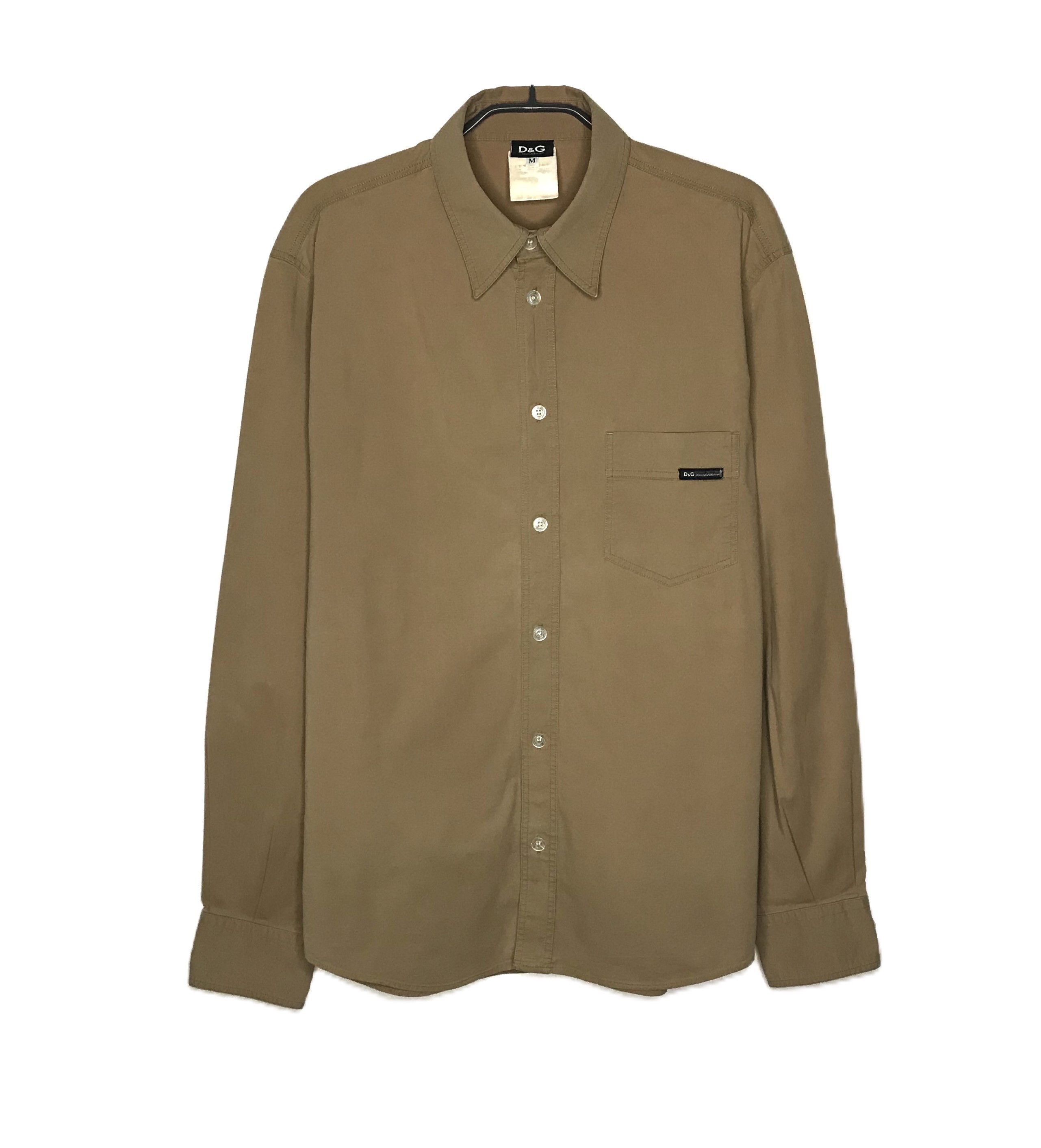 Dolce & Gabbana Dolce&Gabbana Mens Button Up Shirt Size M Size US M / EU 48-50 / 2 - 1 Thumbnail