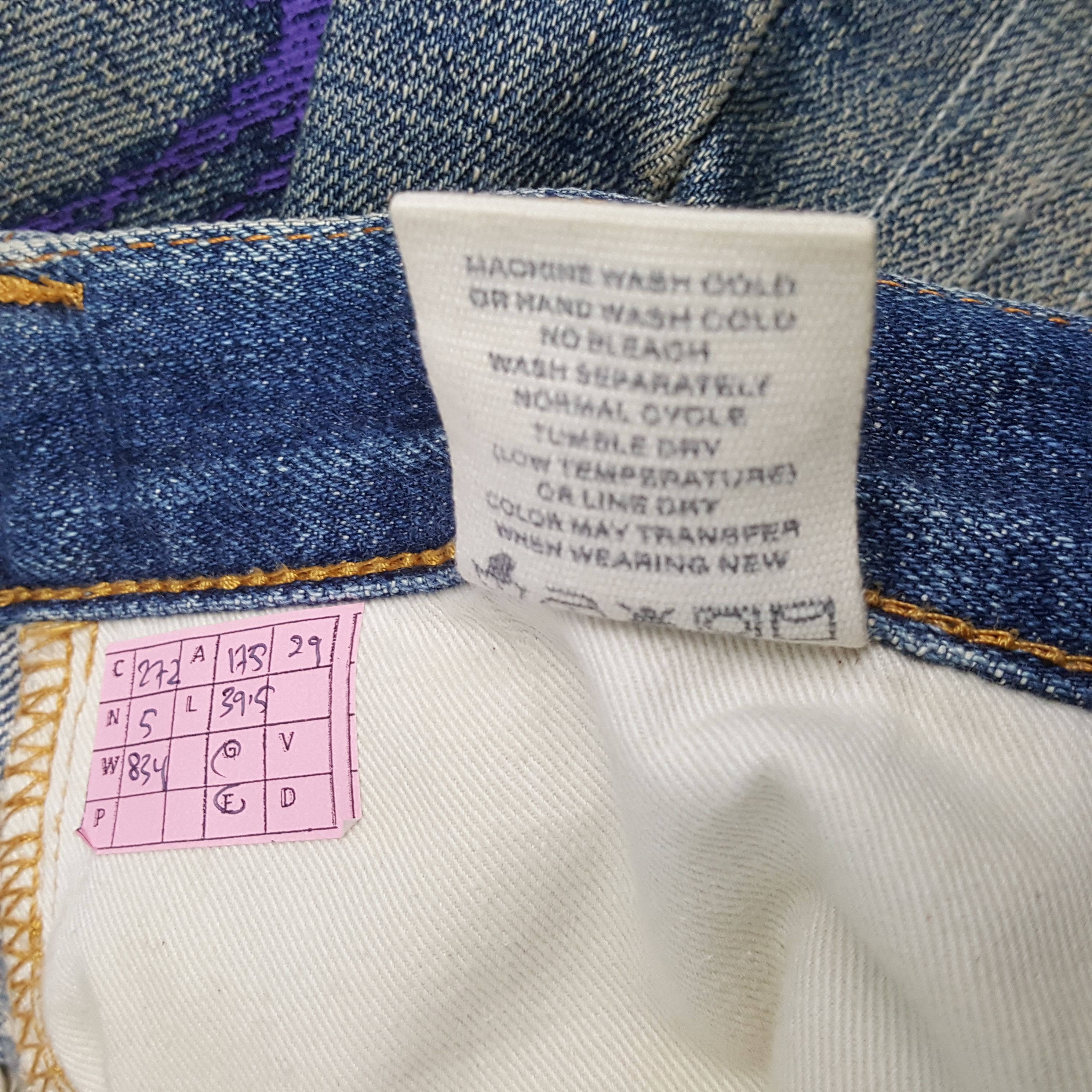 Japanese Brand × Vintage EVISU Japanese Brand Streetwear Custom Daicock Jeans Size US 35 - 14 Thumbnail