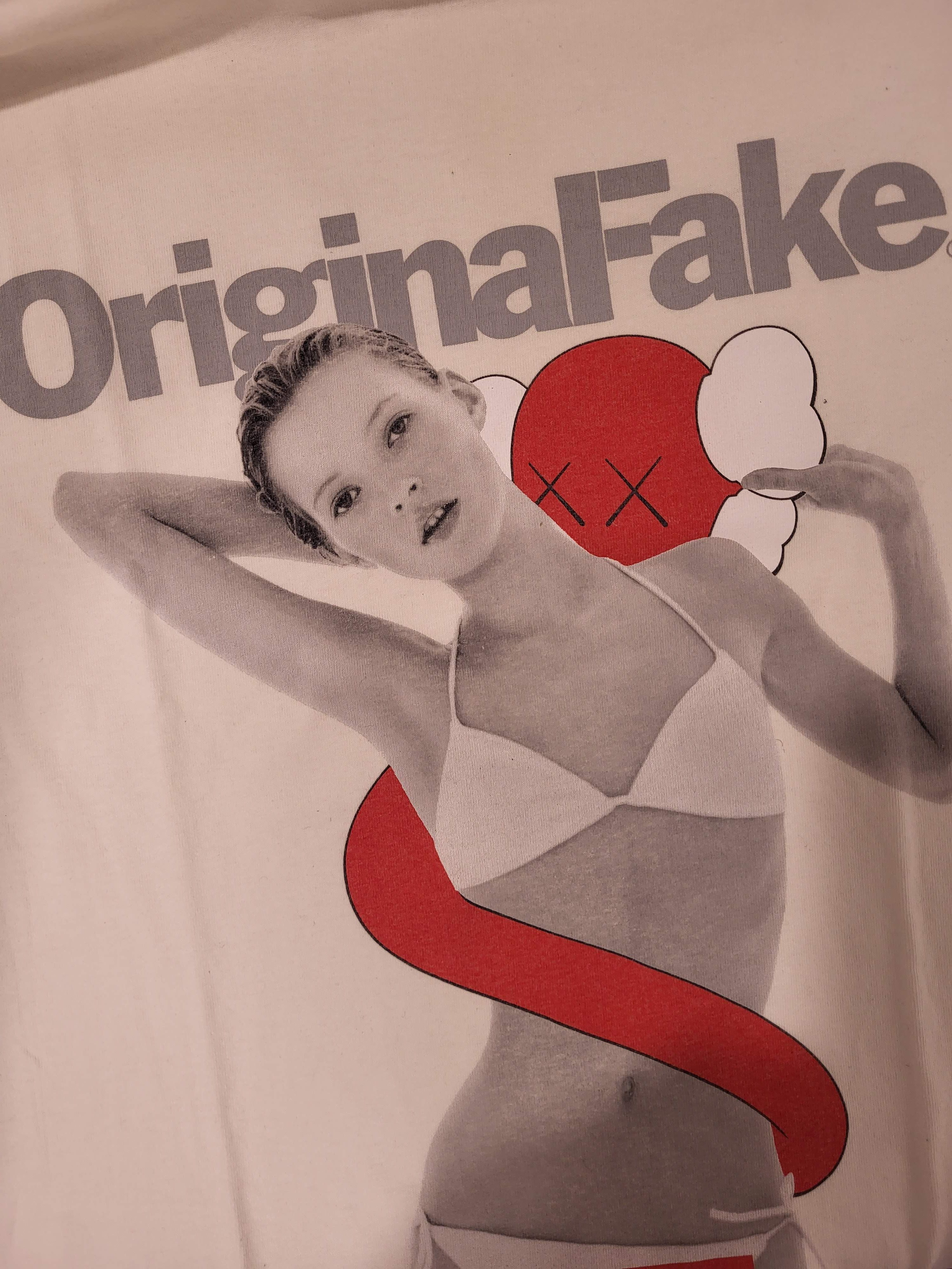 Original Fake × Supreme Supreme x Original Fake Kate Moss 10th Anniversary Tee Size US M / EU 48-50 / 2 - 2 Thumbnail