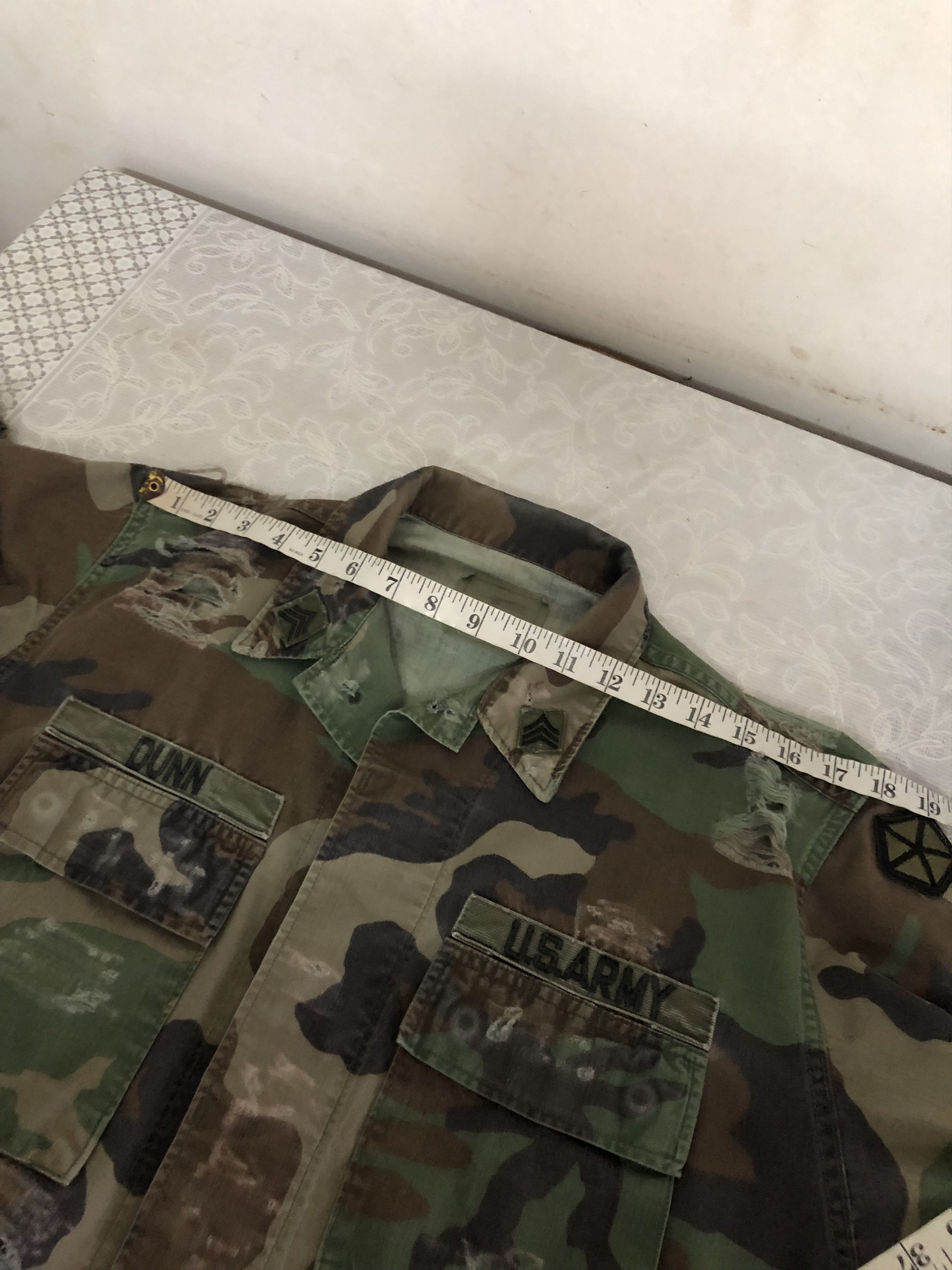 Vintage Vintage Us Army x Orion Band Distressed Army Jacket Size US M / EU 48-50 / 2 - 18 Thumbnail