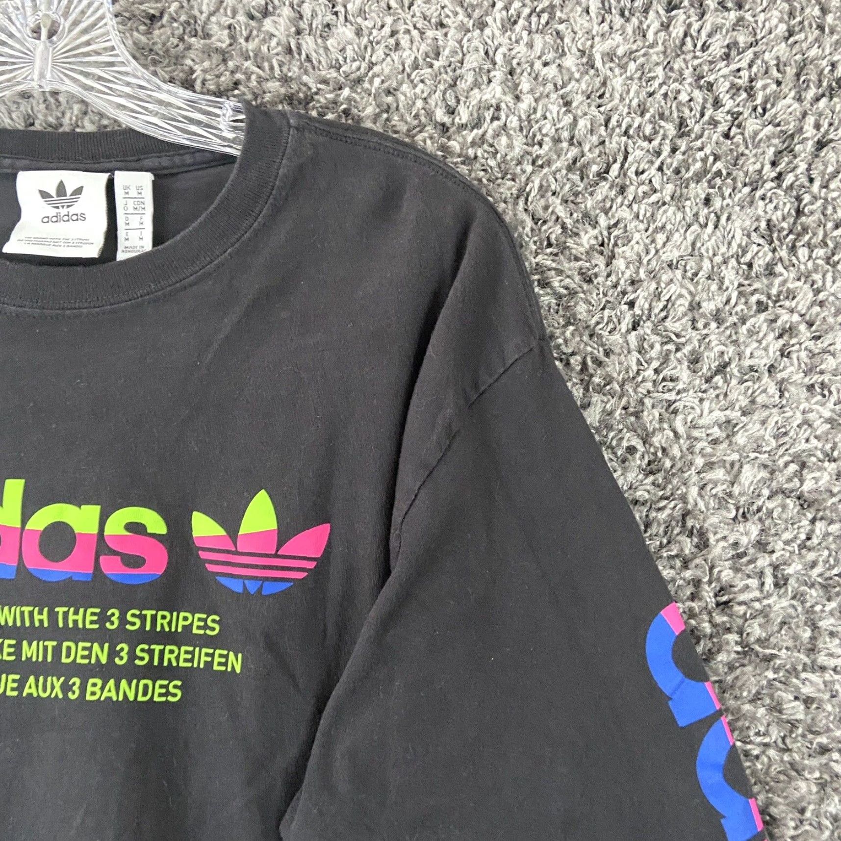 Adidas Adidas Mens Size M Black Long Sleeve Size US M / EU 48-50 / 2 - 5 Thumbnail