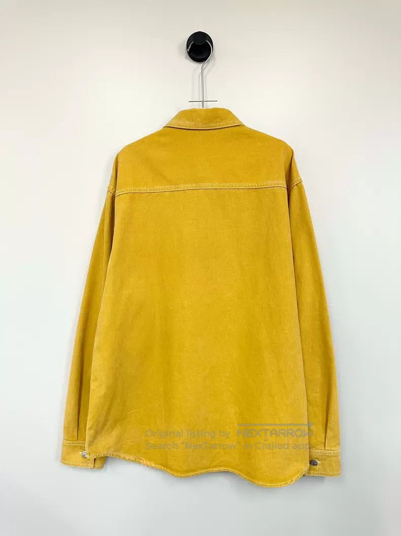 Gucci Gucci Co-branded yellow embroidered logo denim shirt Size US XS / EU 42 / 0 - 2 Thumbnail