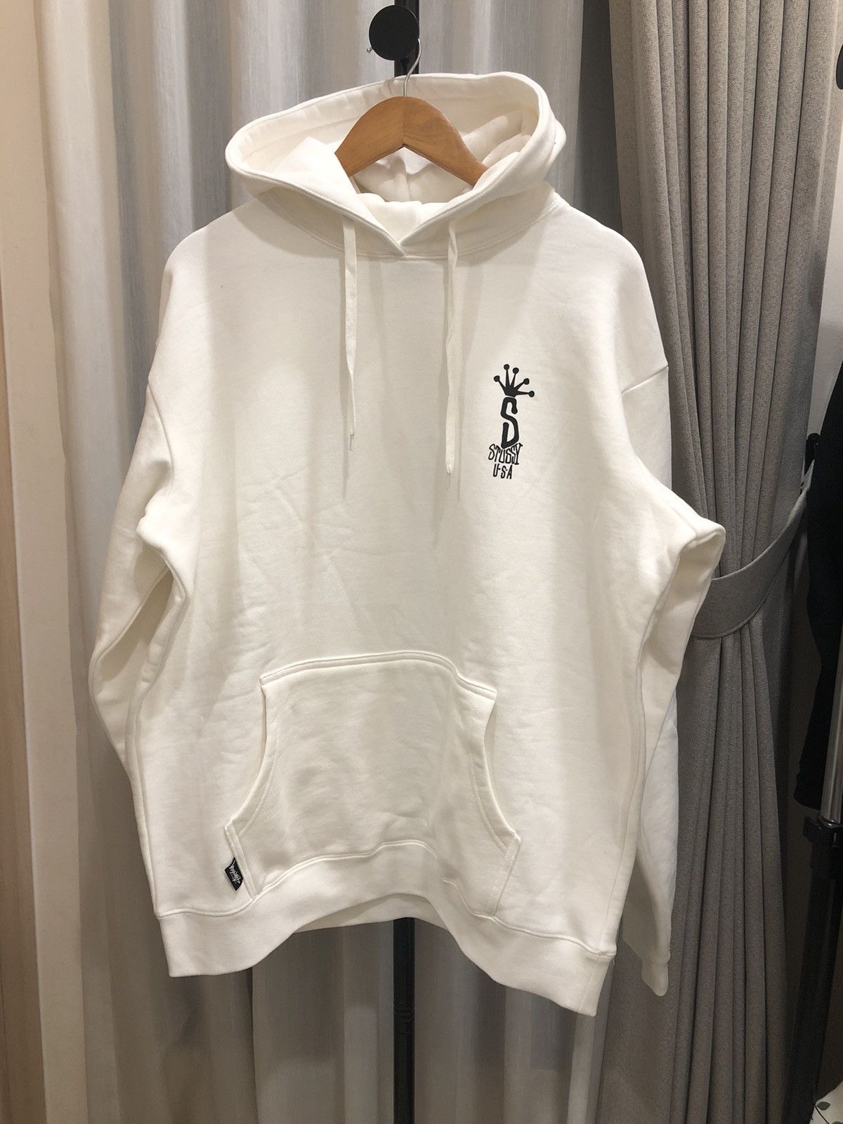 Stussy Stussy Big S Crown Hoodie Sweatshirt Size US L / EU 52-54 / 3 - 3 Thumbnail