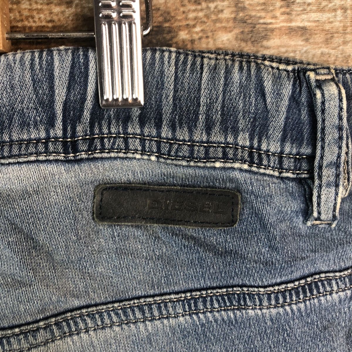 Diesel Diesel Blue Distressed Denim Pants #A2092 Size US 33 - 21 Thumbnail