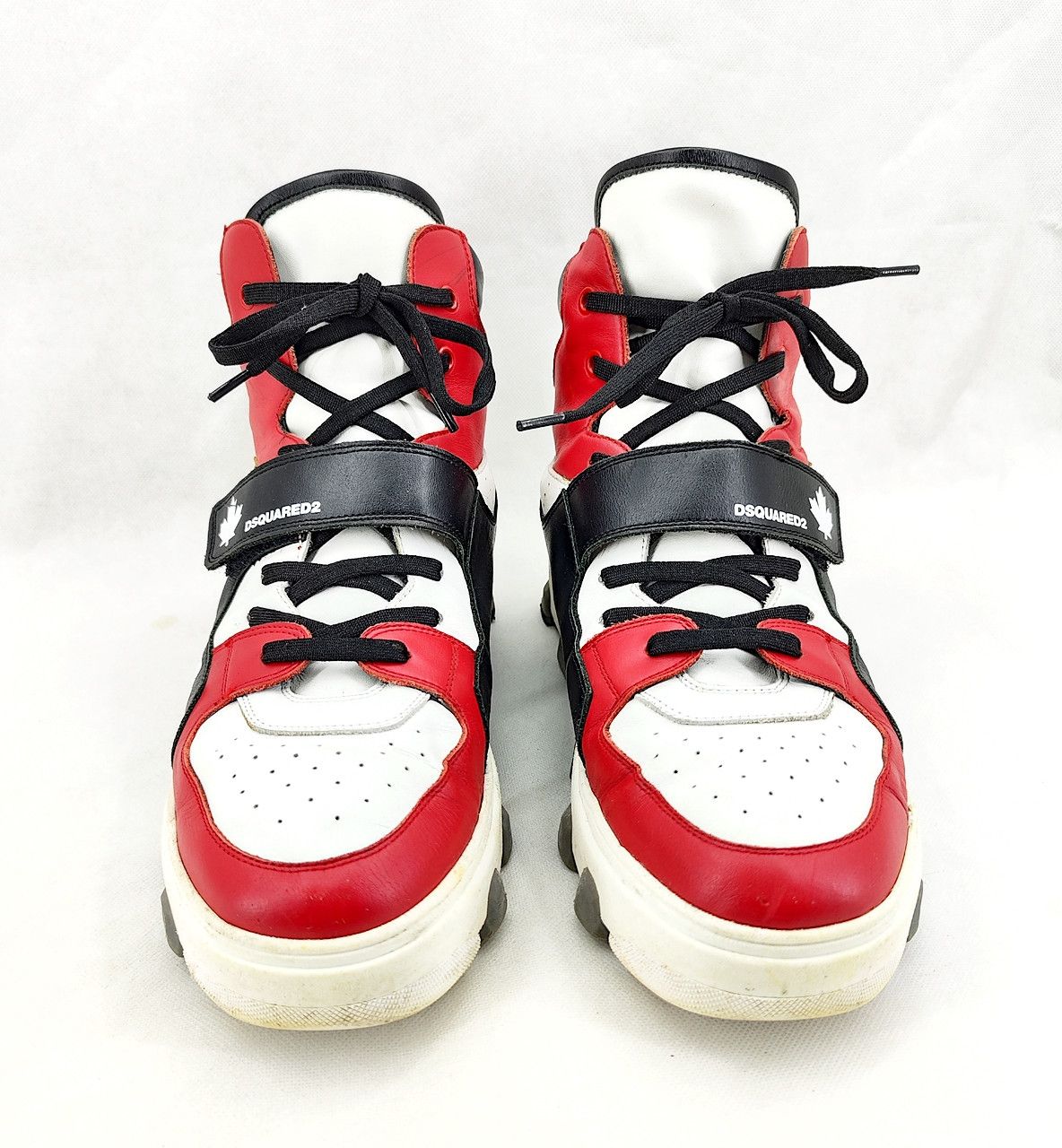 Dsquared2 DSQUARED2 icon tricolor Italy basket sneaker size 43 UK9 Size US 10 / EU 43 - 12 Thumbnail