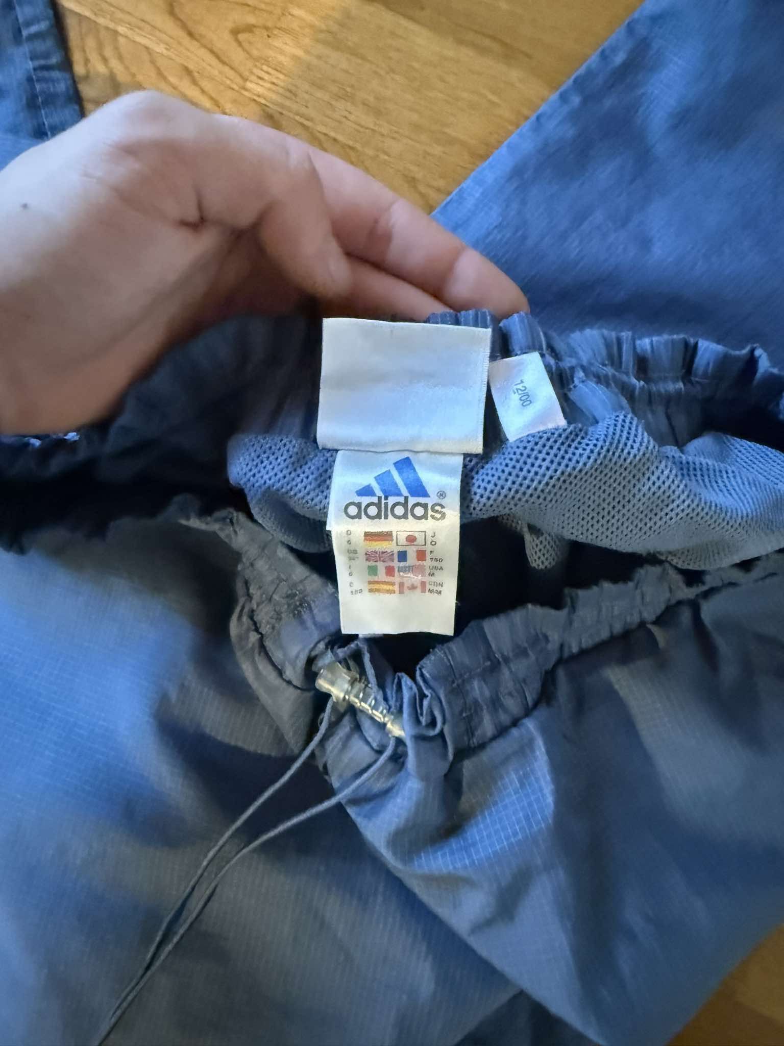 Adidas × Vintage Adidas Vintage Track Pants – Blue Sportswear Size US 34 / EU 50 - 6 Thumbnail