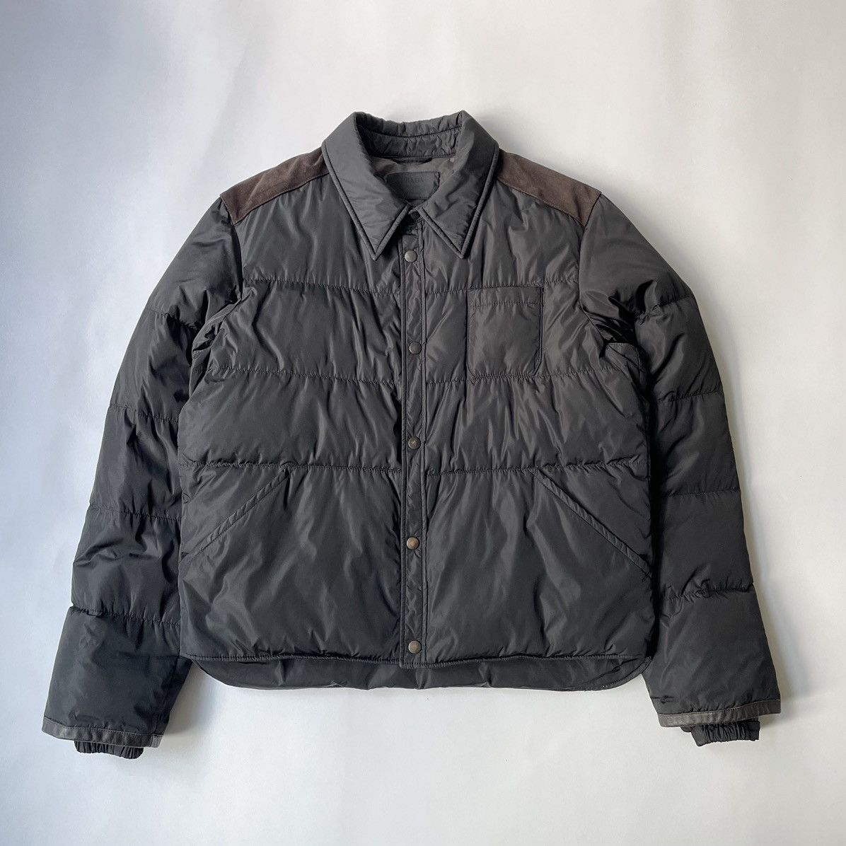 Prada Black Nylon ‘Hunter’ Down Jacket Size US L / EU 52-54 / 3 - 23 Thumbnail