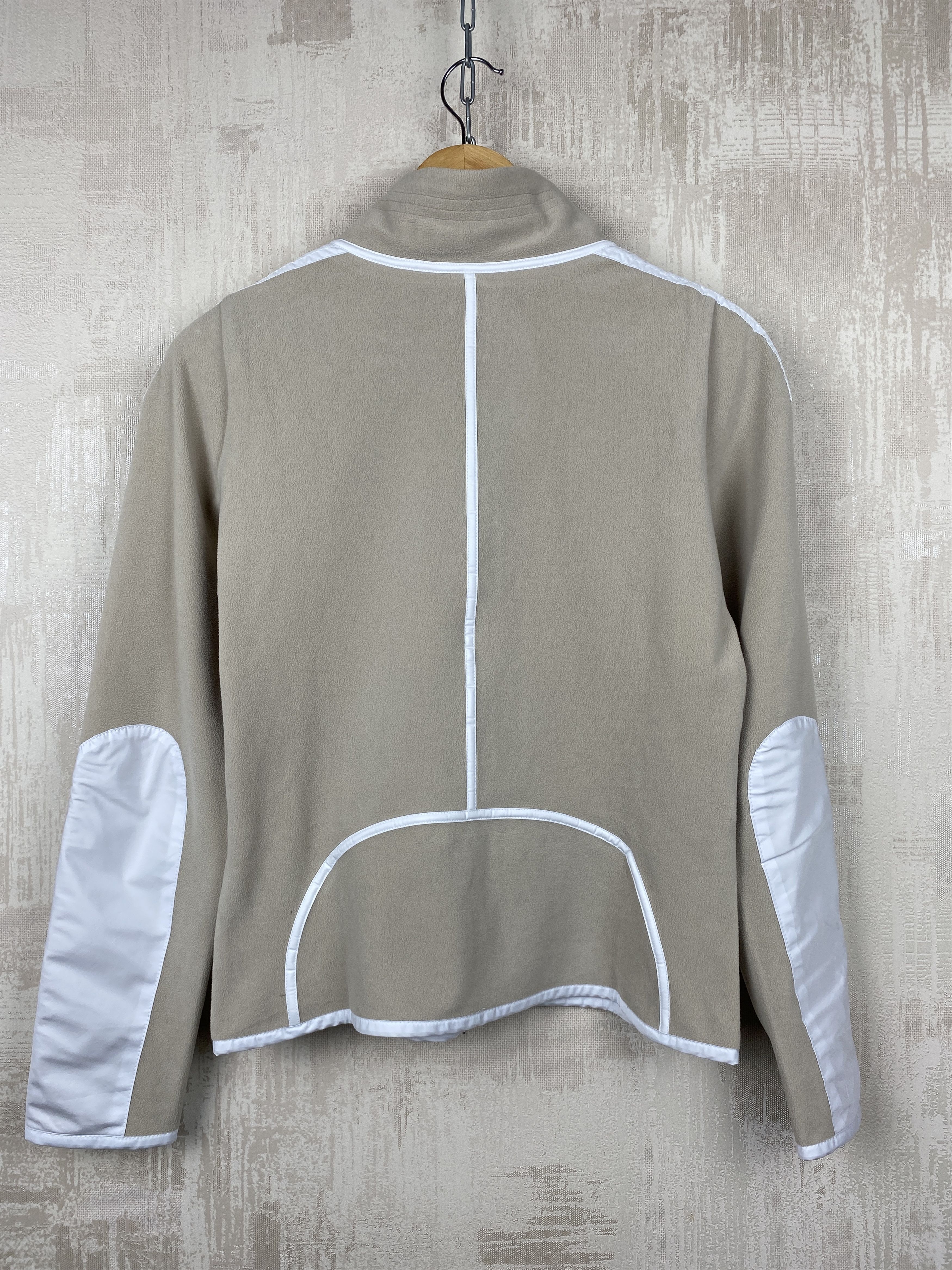 Frauenschuh Frauenschuh Beige Fleece Full Zip Jacket Made in Austria Size M / US 6-8 / IT 42-44 - 8 Thumbnail