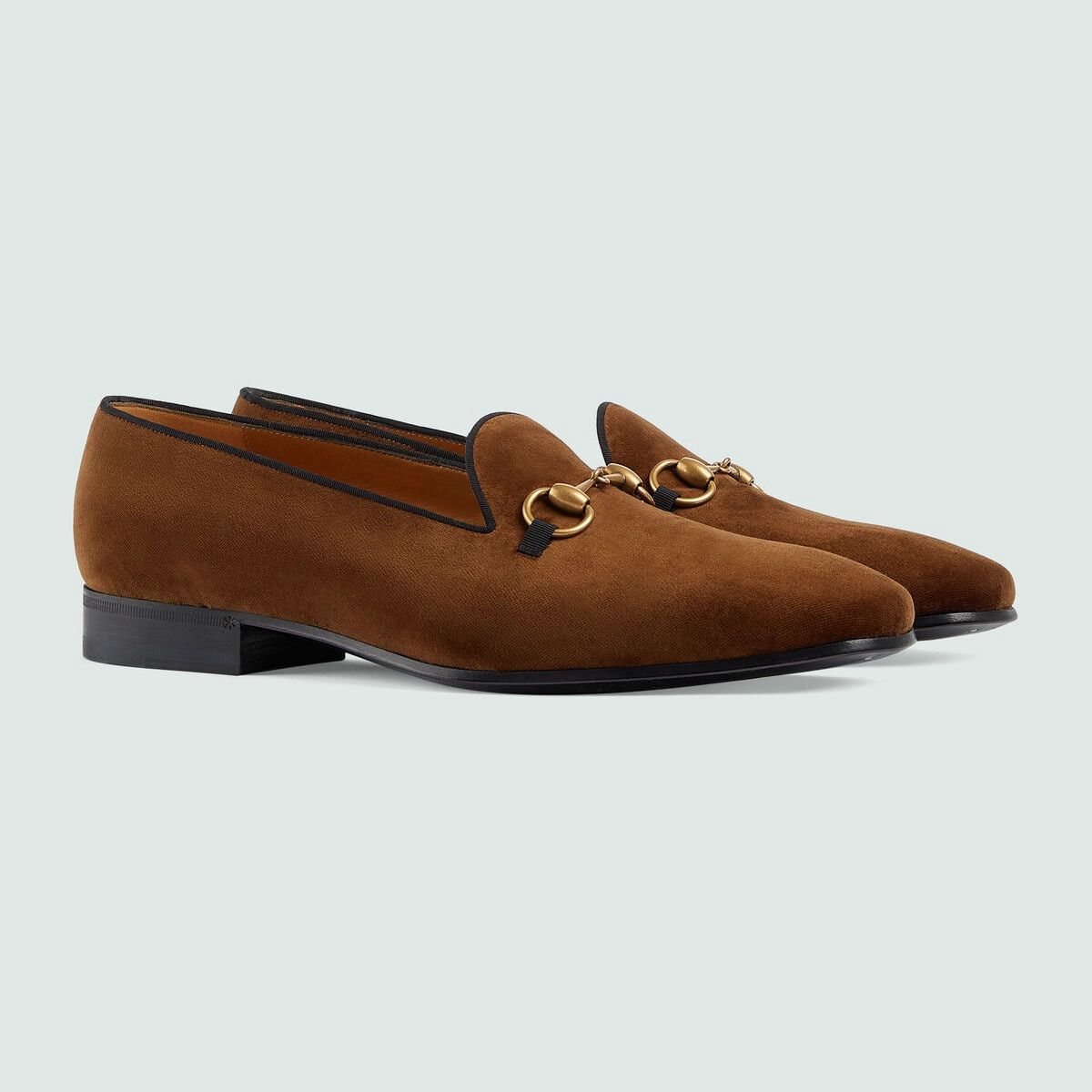Gucci Gucci Horsebit Velvet Loafers SIZE 7.5 Size ONE SIZE - 1 Thumbnail