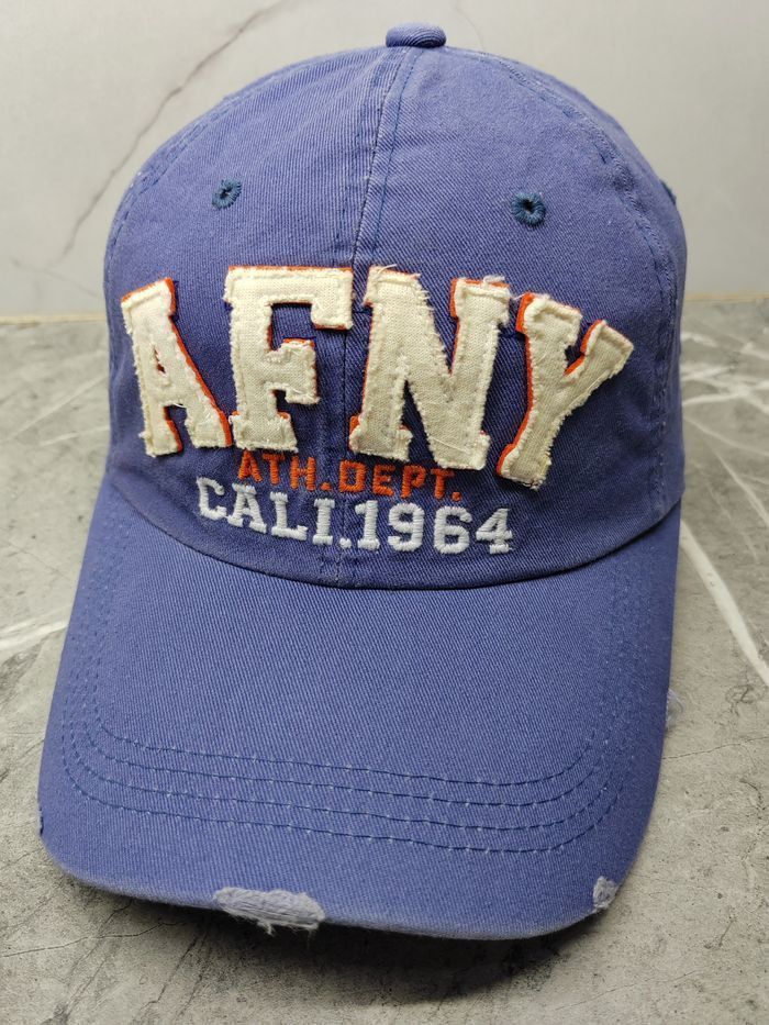 Japanese Brand Vintage AFNY Distressed Style Cap Hat Size ONE SIZE - 1 Thumbnail