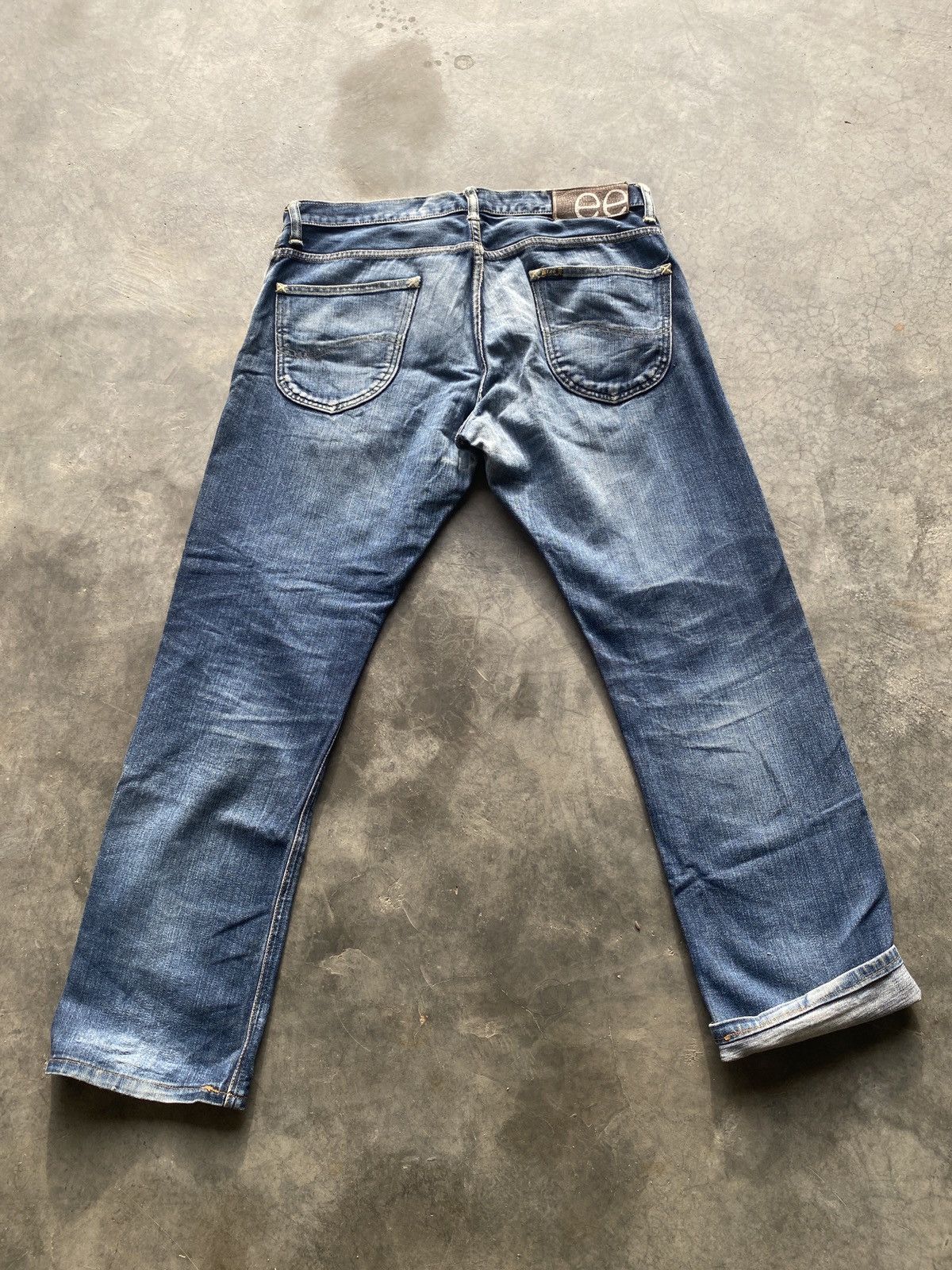 Lee × Vintage Vintage lee 101 selvedge denim Size US 33 - 2 Thumbnail