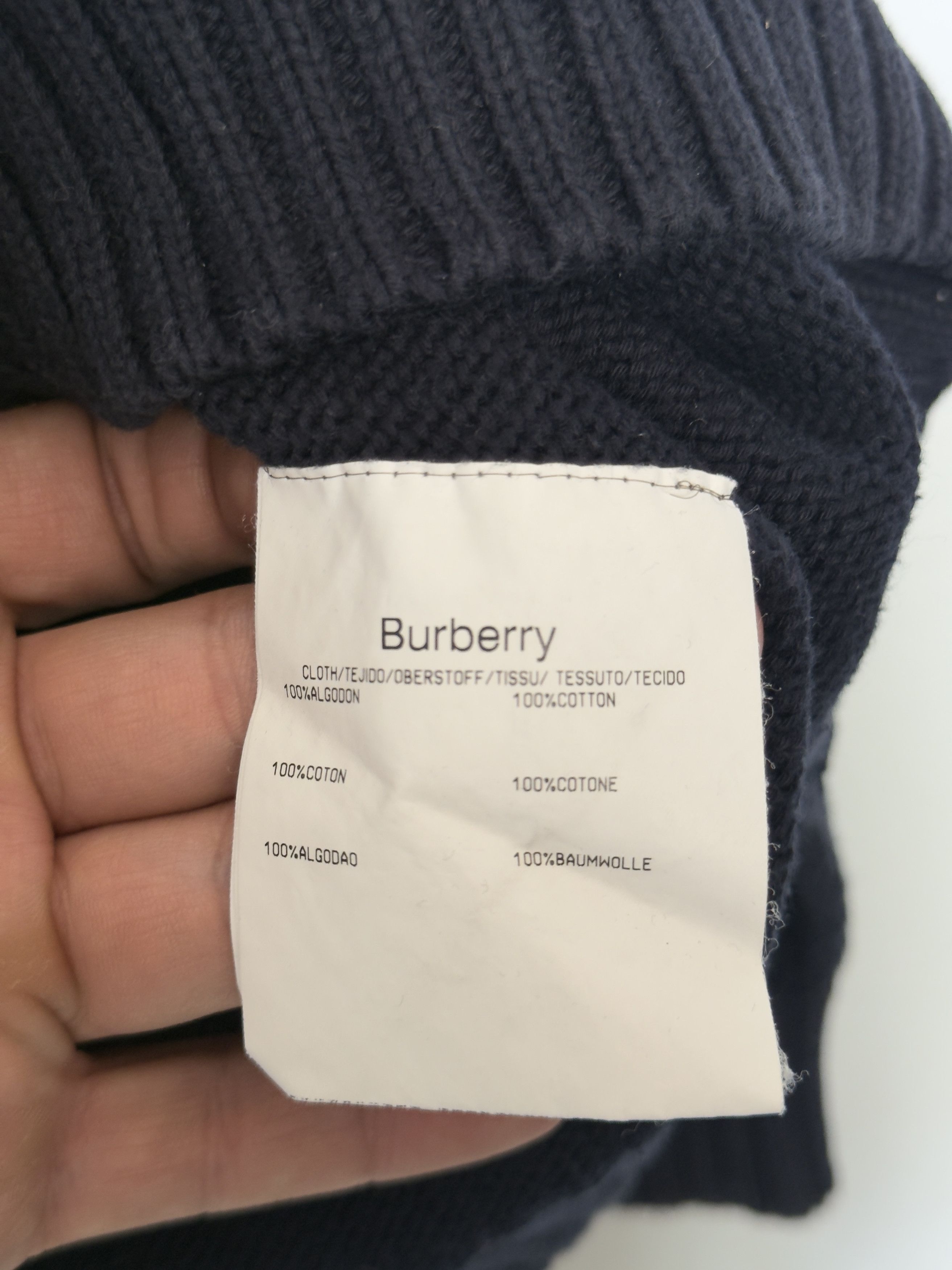 Burberry 🔥 burberry london sweater halfzip cardigan jumper Size US S / EU 44-46 / 1 - 7 Thumbnail