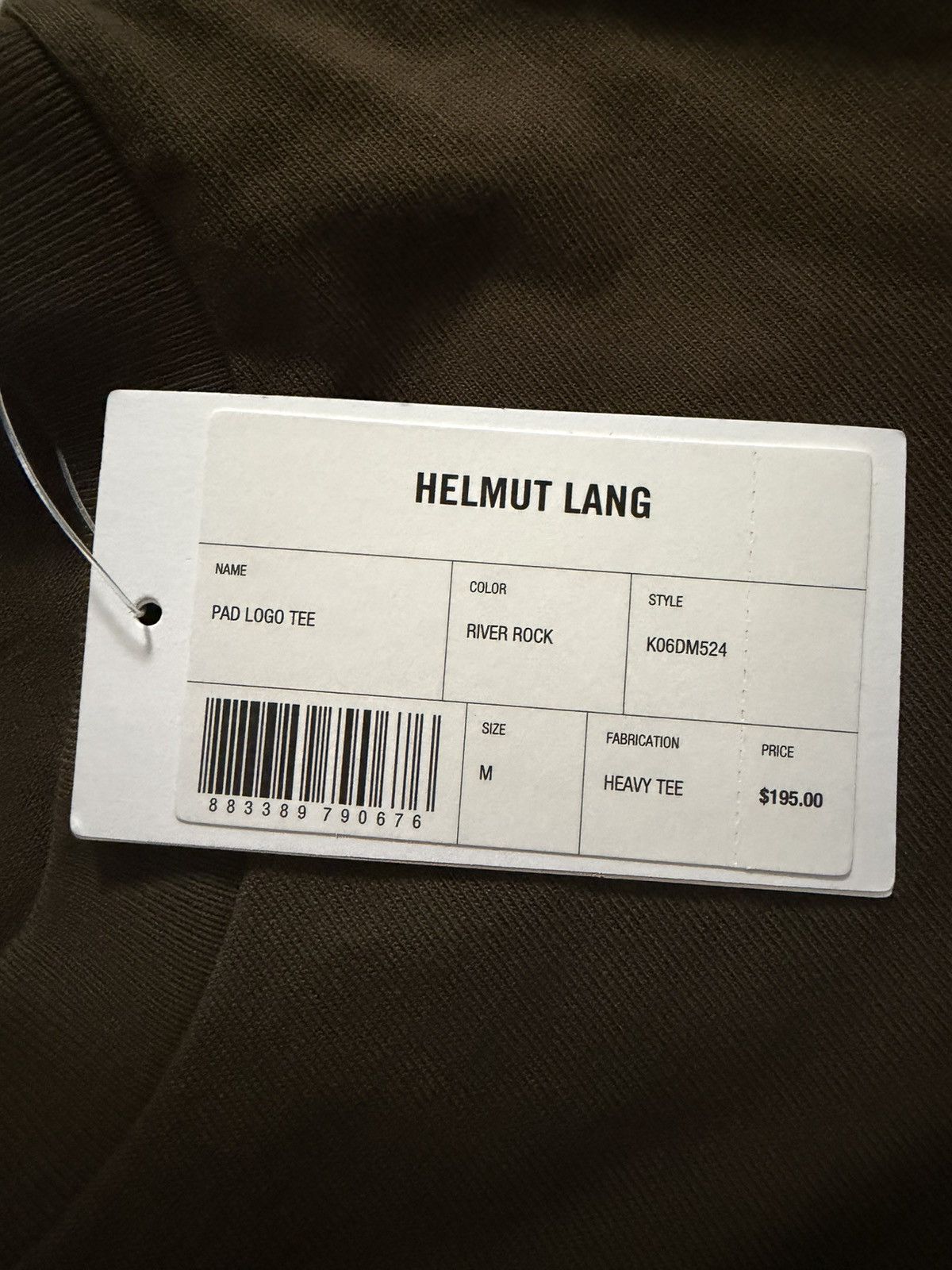 Helmut Lang Helmu Lang Pocket Tee Size US M / EU 48-50 / 2 - 4 Thumbnail