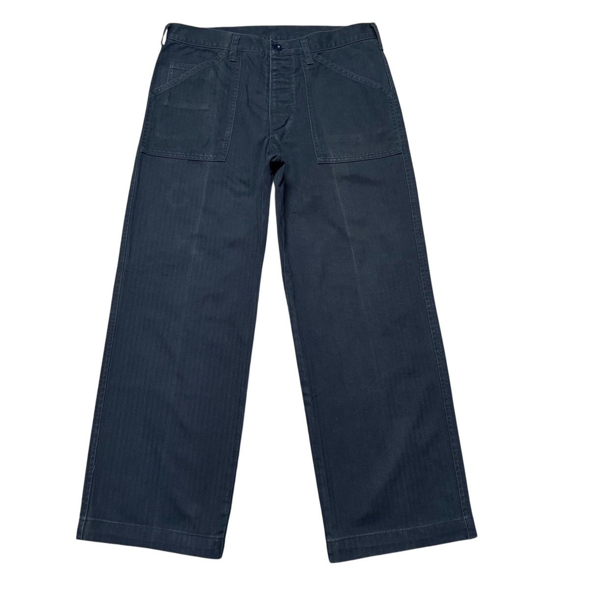 Baracuta Vintage Baracuta Herringbone Fatigue Pants Size US 32 / EU 48 - 1 Thumbnail