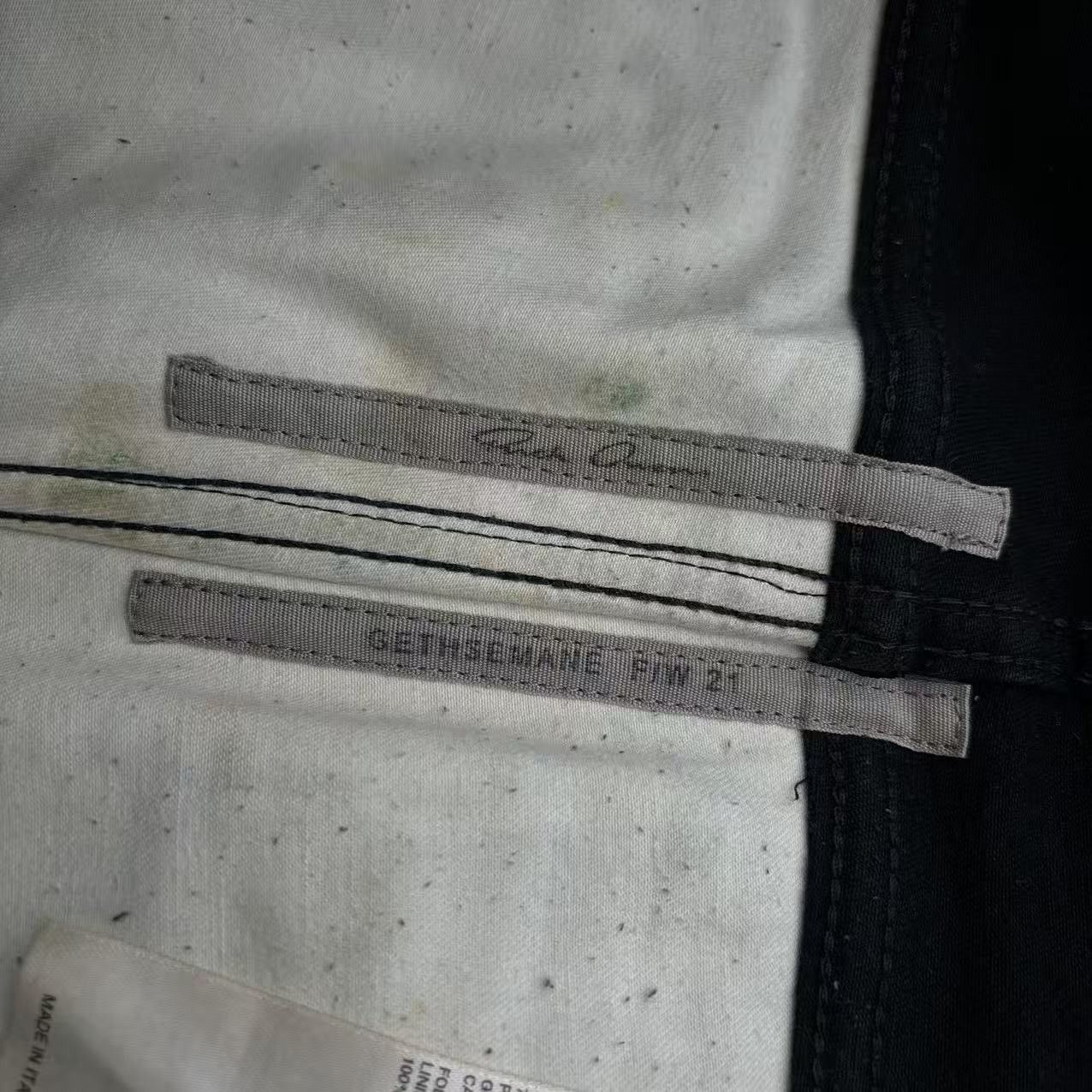 Rick Owens Rick Owens Slashed Tyrone Jeans FW21 Gethsemane Size US 30 / EU 46 - 5 Thumbnail