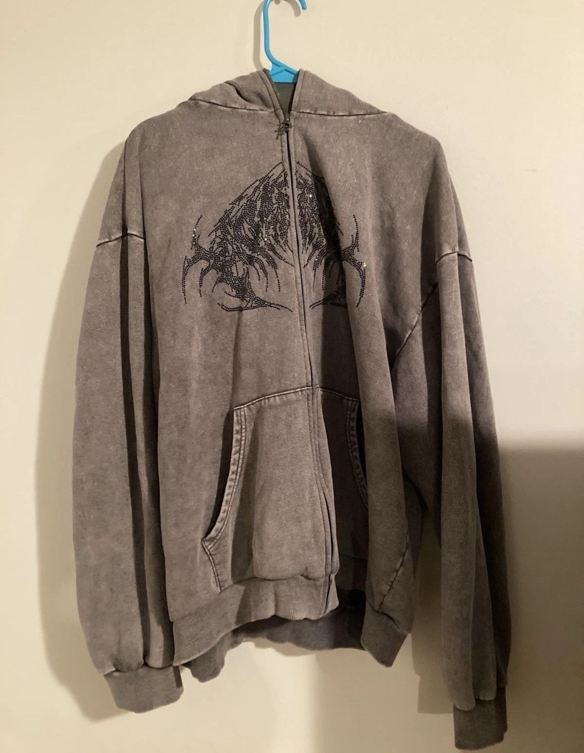 Other Korrupt Rhinestone Full Zip Men’s Hoodie Size XXL Size US XXL / EU 58 / 5 - 1 Thumbnail