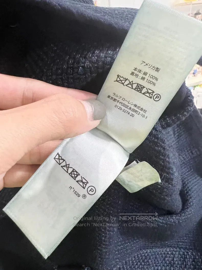 RRL Ralph Lauren RRL Ralph Lauren Indigo-dyed thick wool coat Size US XS / EU 42 / 0 - 7 Thumbnail