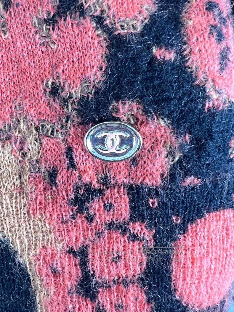Chanel Chanel 23 pink-brown iced tea full-print sweaters Size XS / US 0-2 / IT 36-38 - 4 Thumbnail