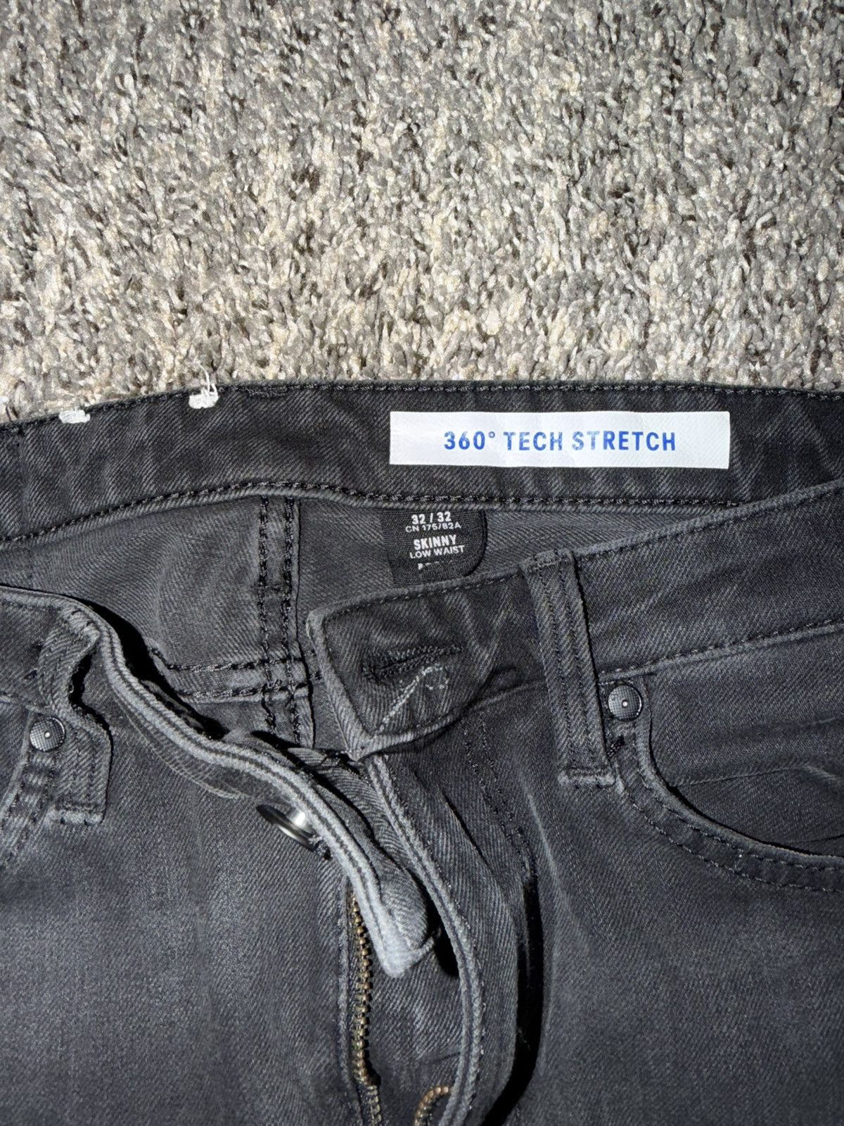 Other Black skinny jeans rockstar style stretch Size US 32 / EU 48 - 4 Thumbnail