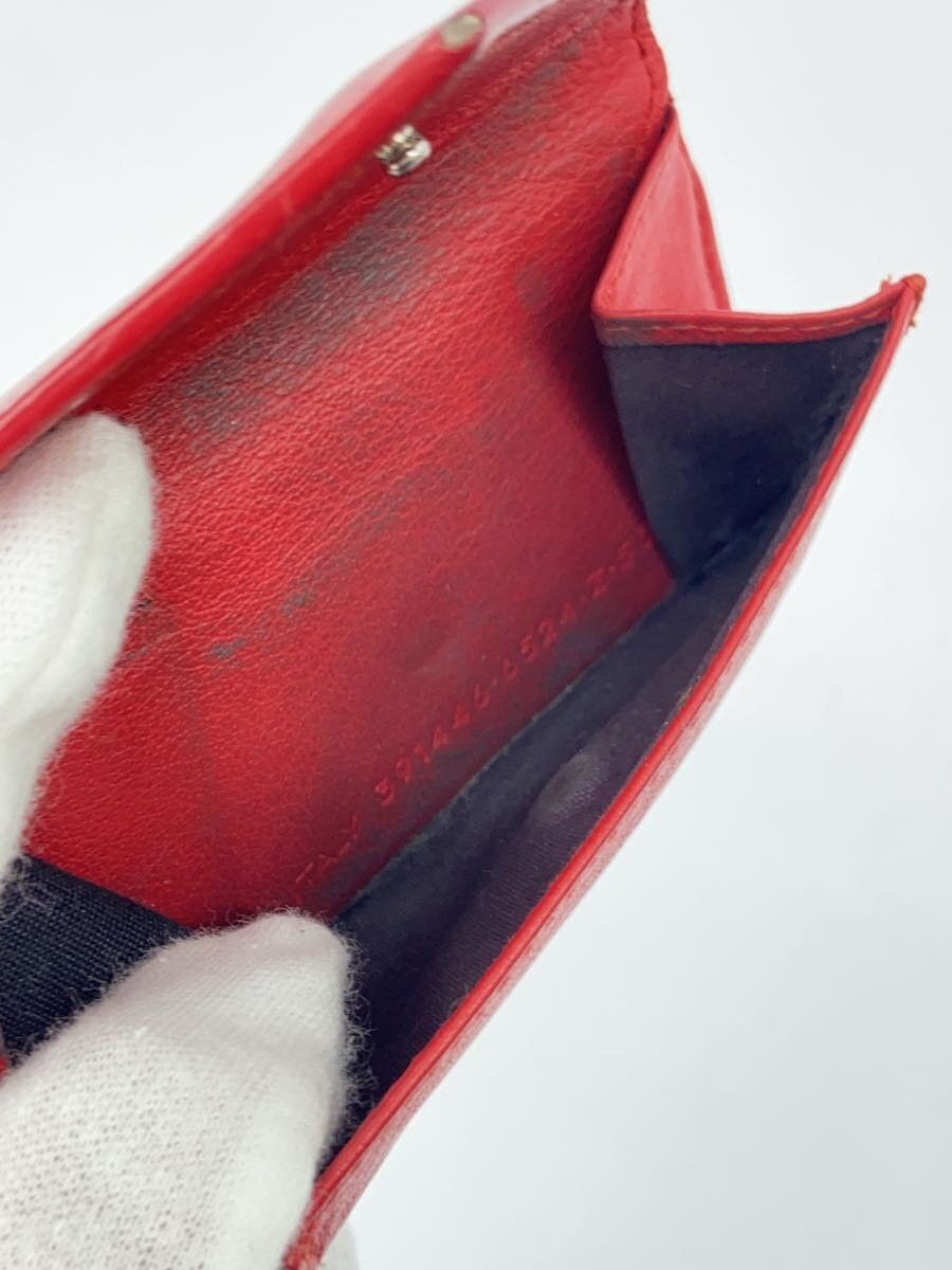 Balenciaga Balenciaga Leather Wallet Red Size ONE SIZE - 5 Thumbnail