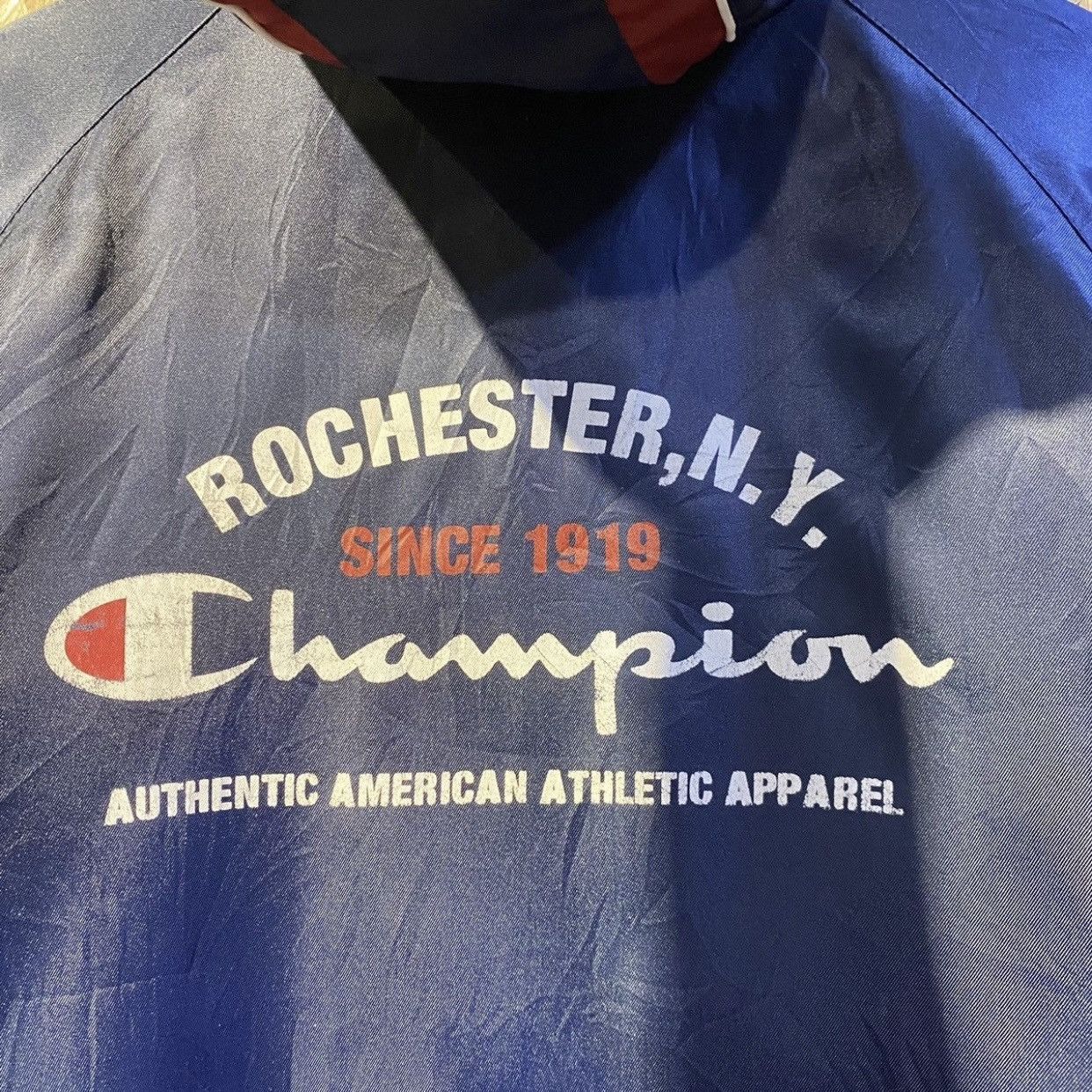 Champion Vintage Champion Rochaster Long Raincoats Fleece Size US XL / EU 56 / 4 - 8 Thumbnail