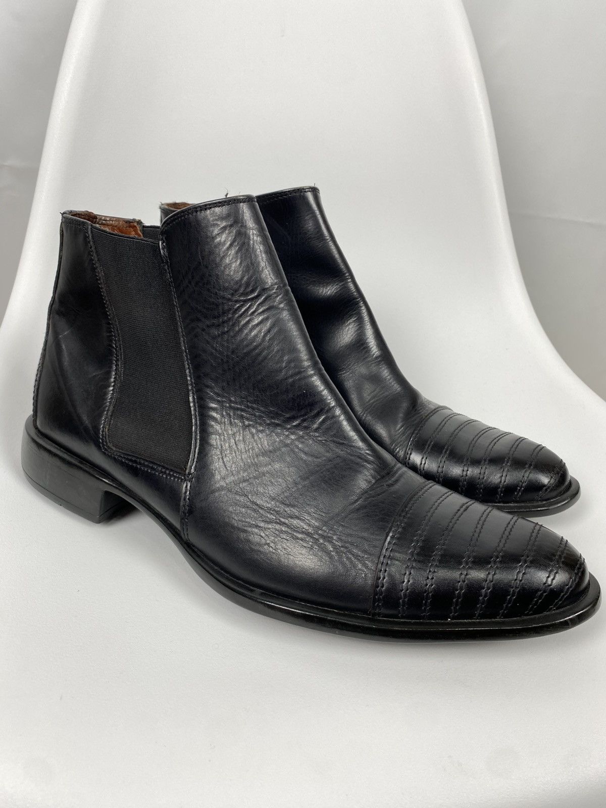 Other D.Lepori Daniele Lepori Chelsea Boots Genuine Leather 44 Size US 11 / EU 44 - 1 Thumbnail