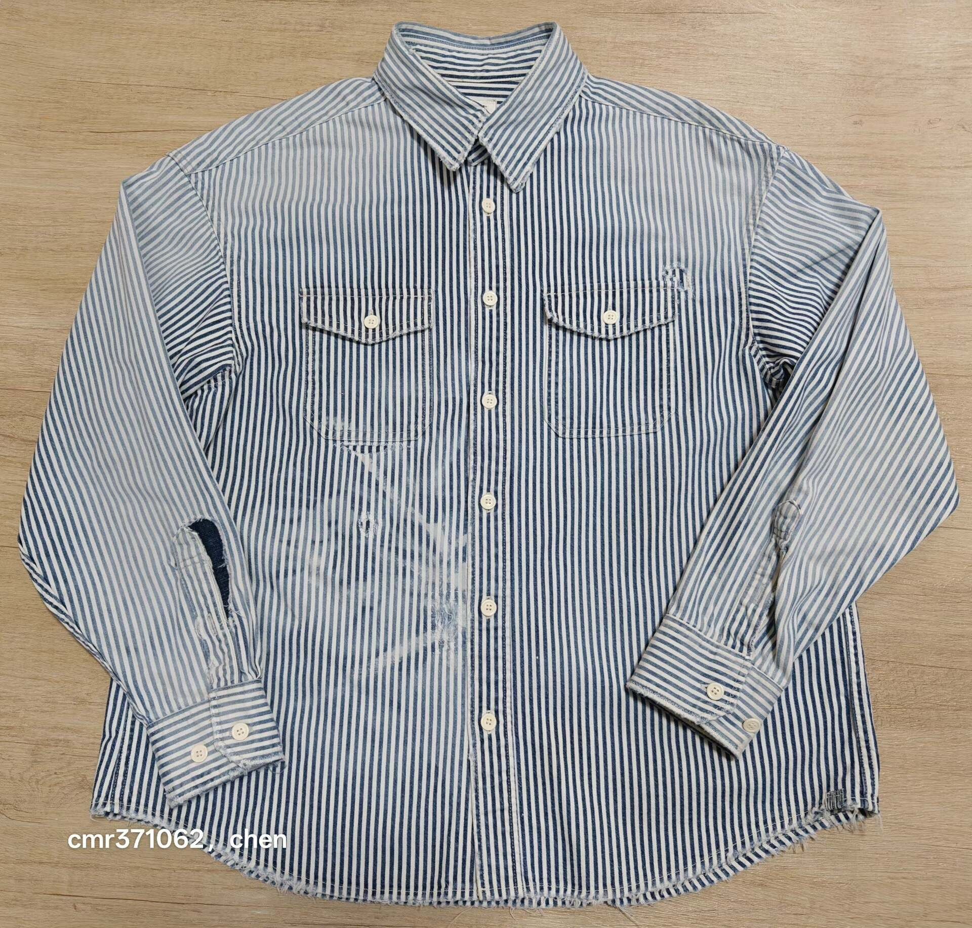 Visvim VISVIM 22SS Lumber L/S Hickory Crash Size US S / EU 44-46 / 1 - 1 Thumbnail
