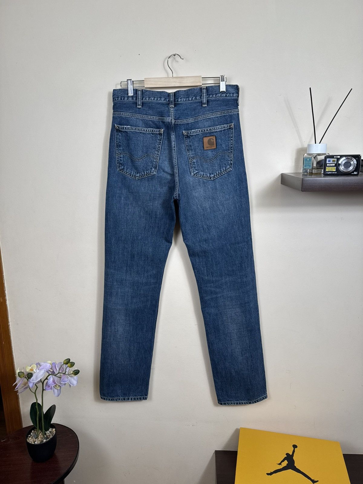 Carhartt Vintage Carhartt Jeans Marlow Denim Blue Pants 30x32 M Size US 32 / EU 48 - 1 Thumbnail