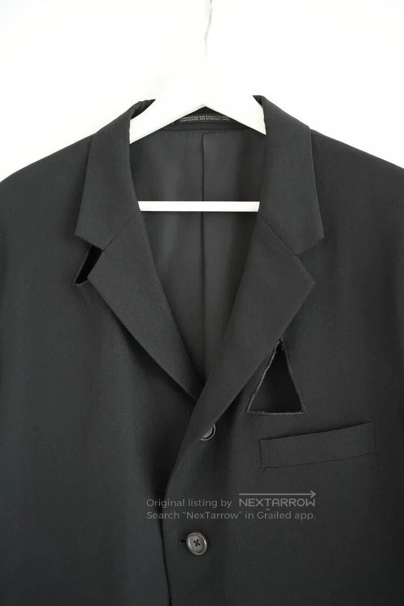 Yohji Yamamoto Yohji Yamamoto 92ss Triangle Cutout Blazer. Size US S / EU 44-46 / 1 - 4 Thumbnail