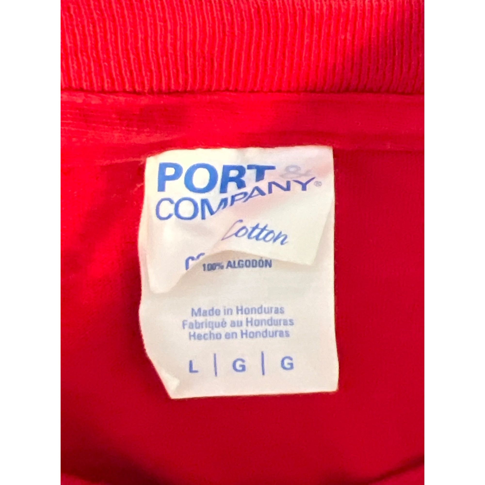 Port & Company Mariah Carey McDonalds Crew Red T-Shirt Port & Co Christmas Size US L / EU 52-54 / 3 - 4 Thumbnail