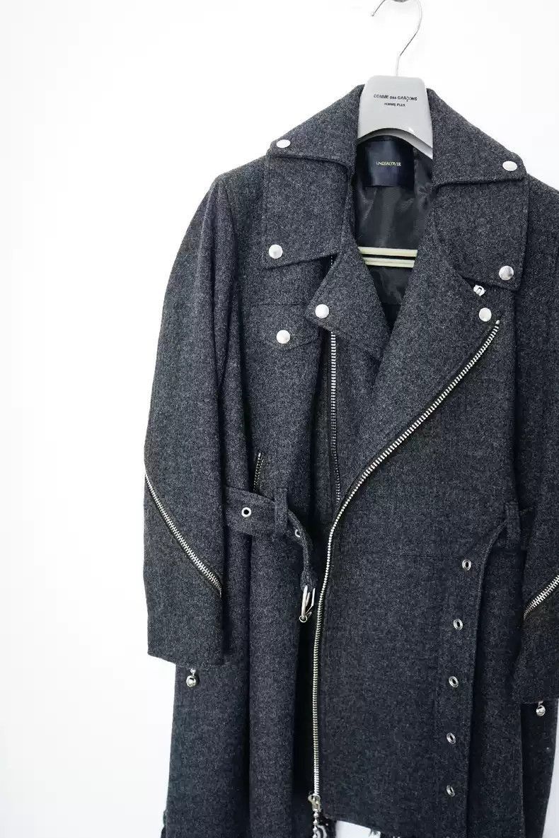 Undercover undercover Autumn/Winter Fringe Wool coat Size US S / EU 44-46 / 1 - 2 Thumbnail