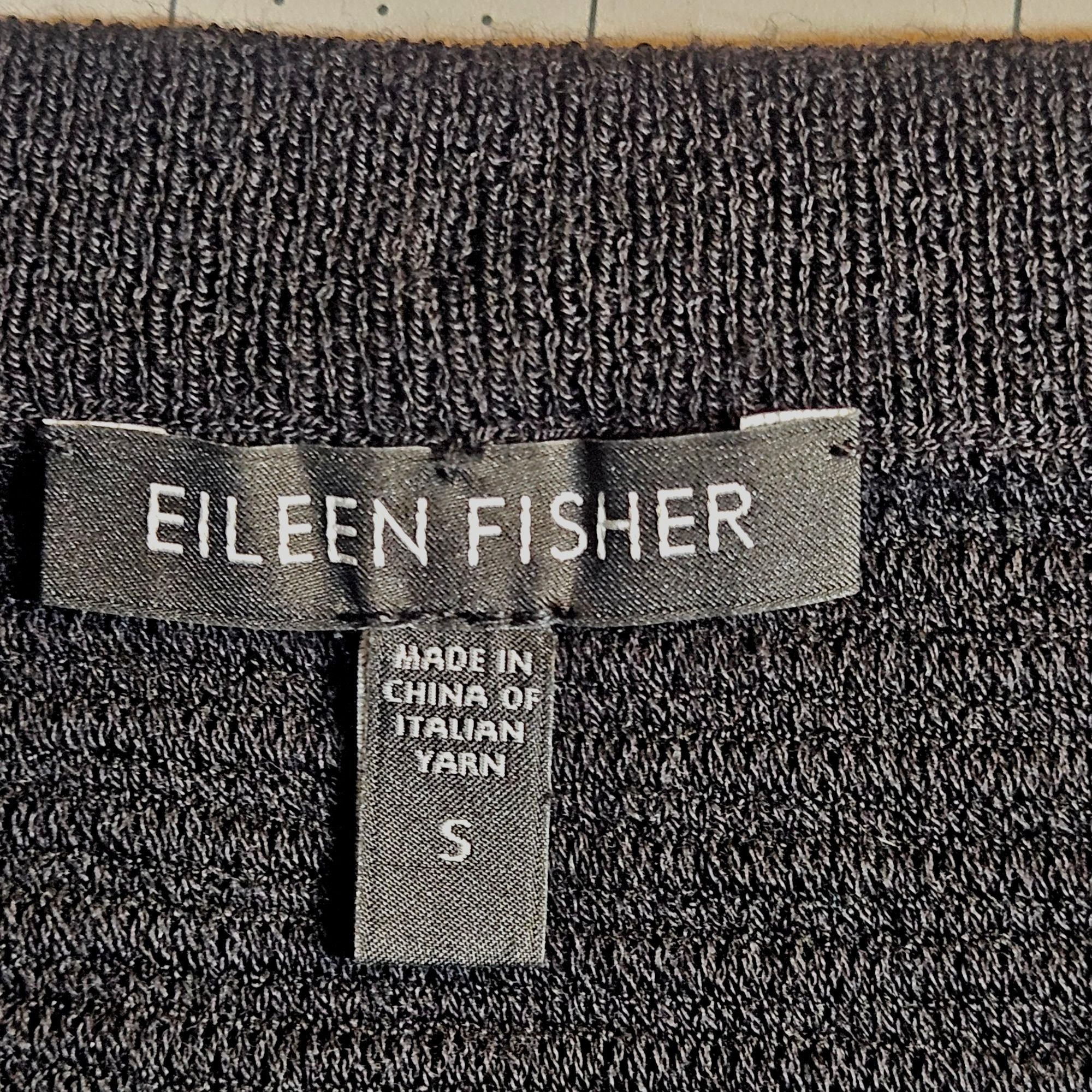 Eileen Fisher Eileen Fisher Women Black Knit MINI Pencil Skirt S Wool Quie Size 27" / US 4 / IT 40 - 4 Thumbnail