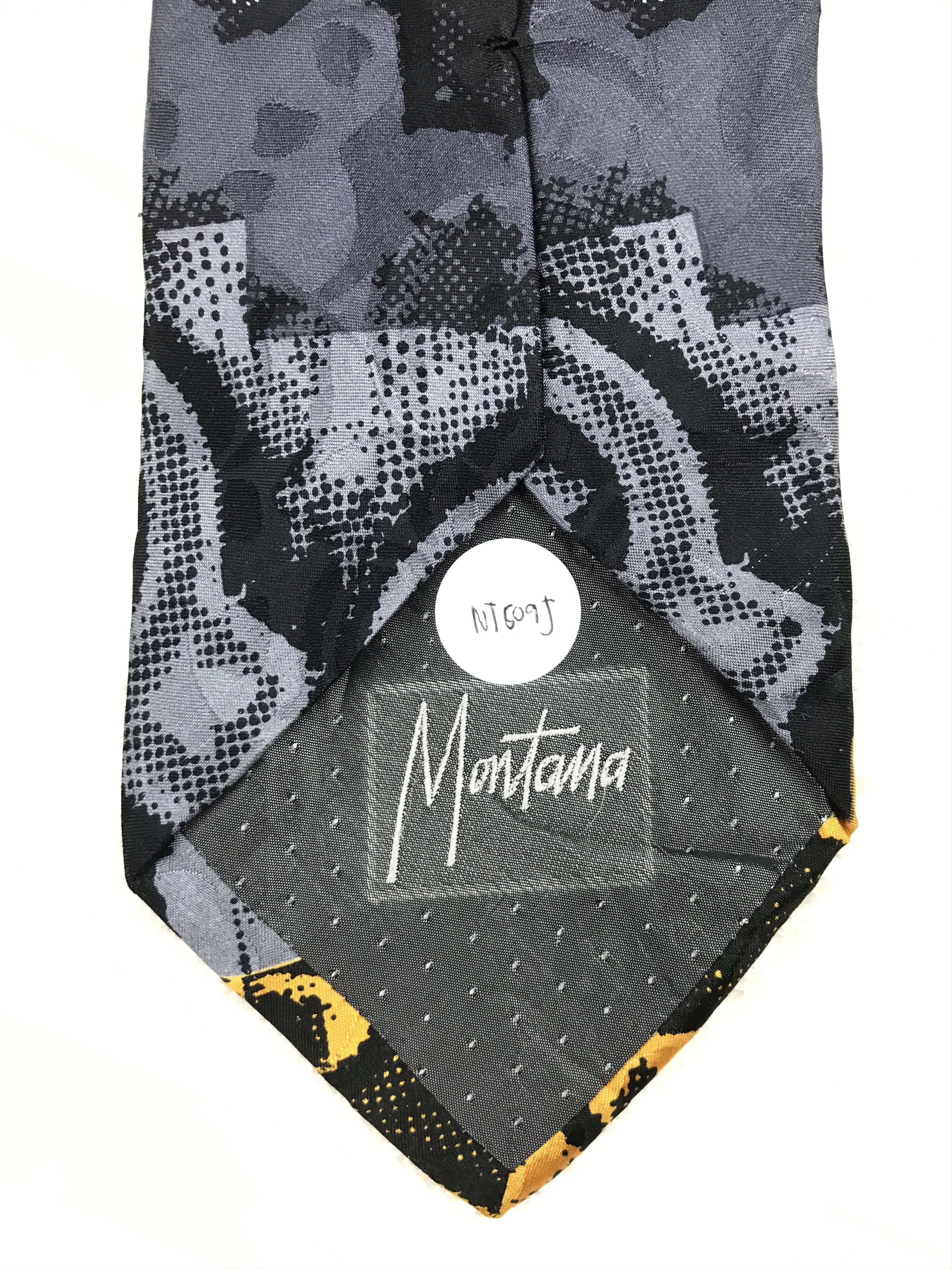Vintage Vintage Montana Silk Necktie Size ONE SIZE - 9 Thumbnail