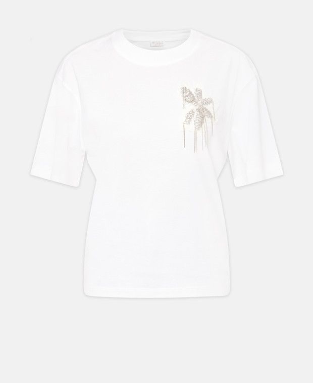 Brunello Cucinelli T-shirt Size L / US 10 / IT 46 - 1 Thumbnail