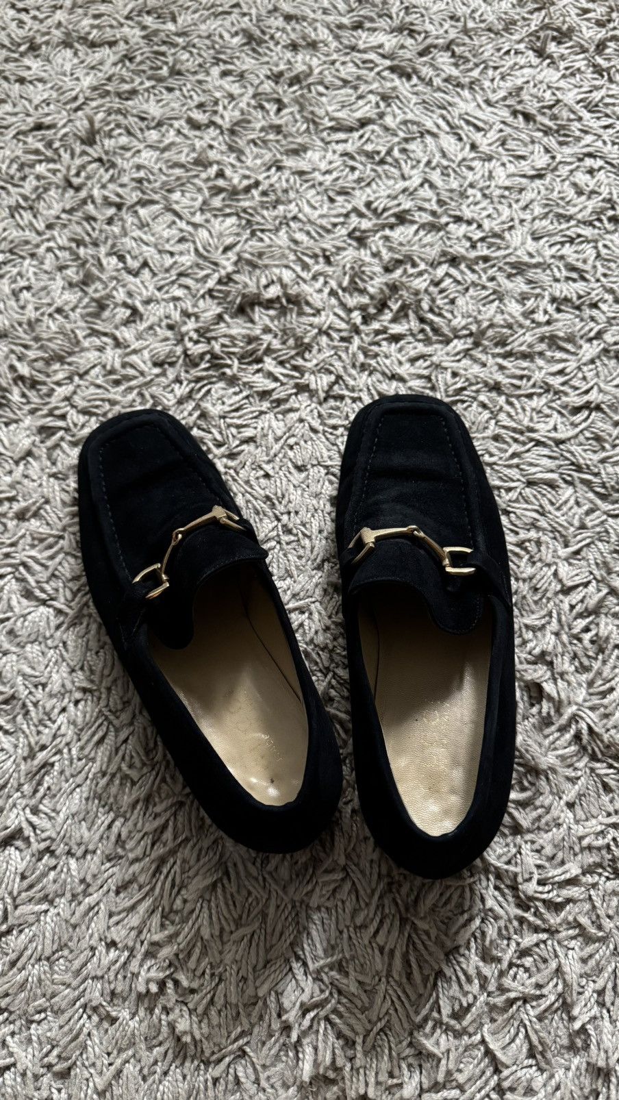 Gucci Gucci Horsebit Suede Leather Loafers Size US 5.5 / IT 35.5 - 3 Thumbnail