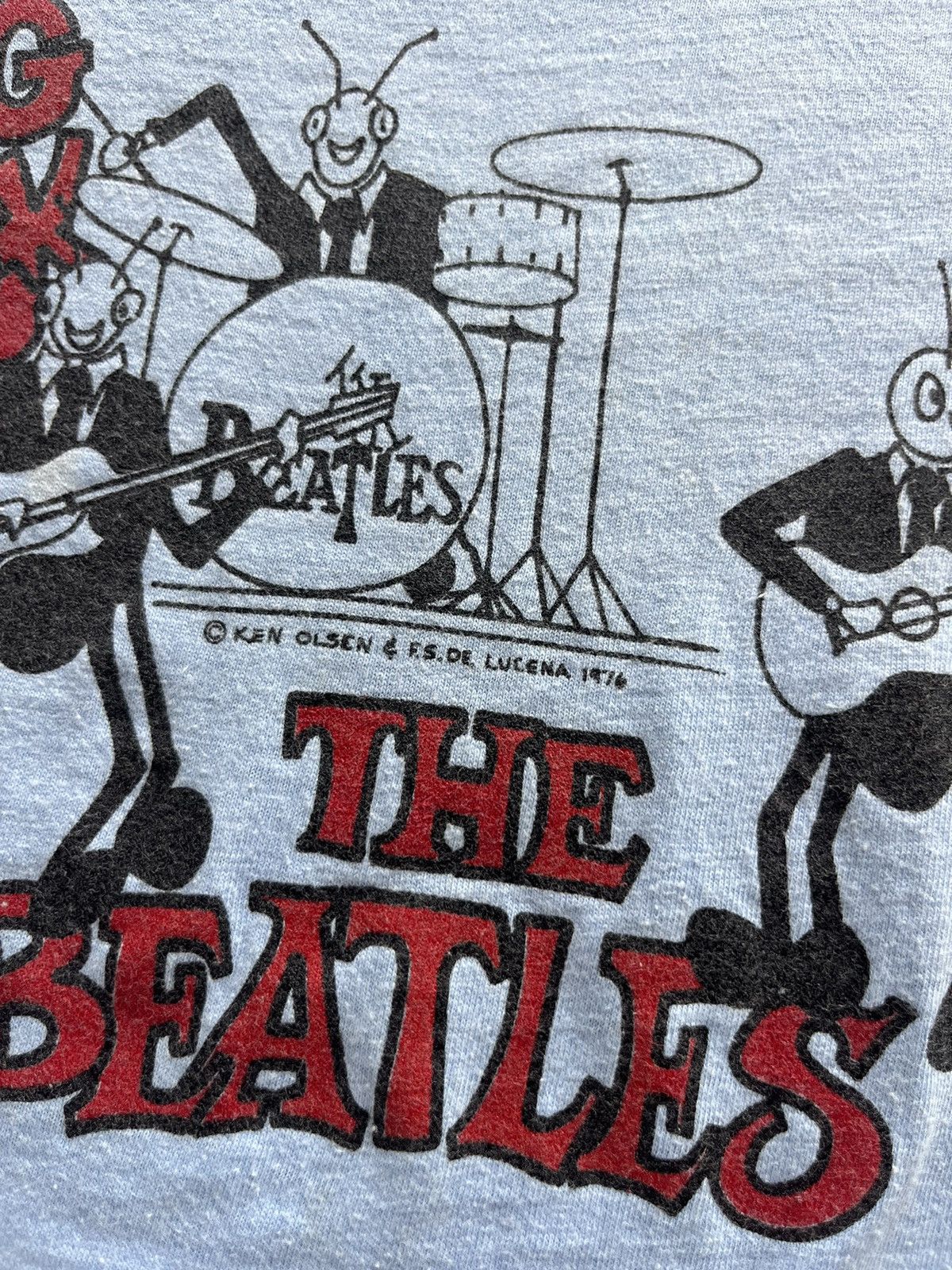 Band Tees Vintage BRING BACK THE BEATLES 1976’s by KEN OLSEN Tshirt Size US XL / EU 56 / 4 - 6 Thumbnail
