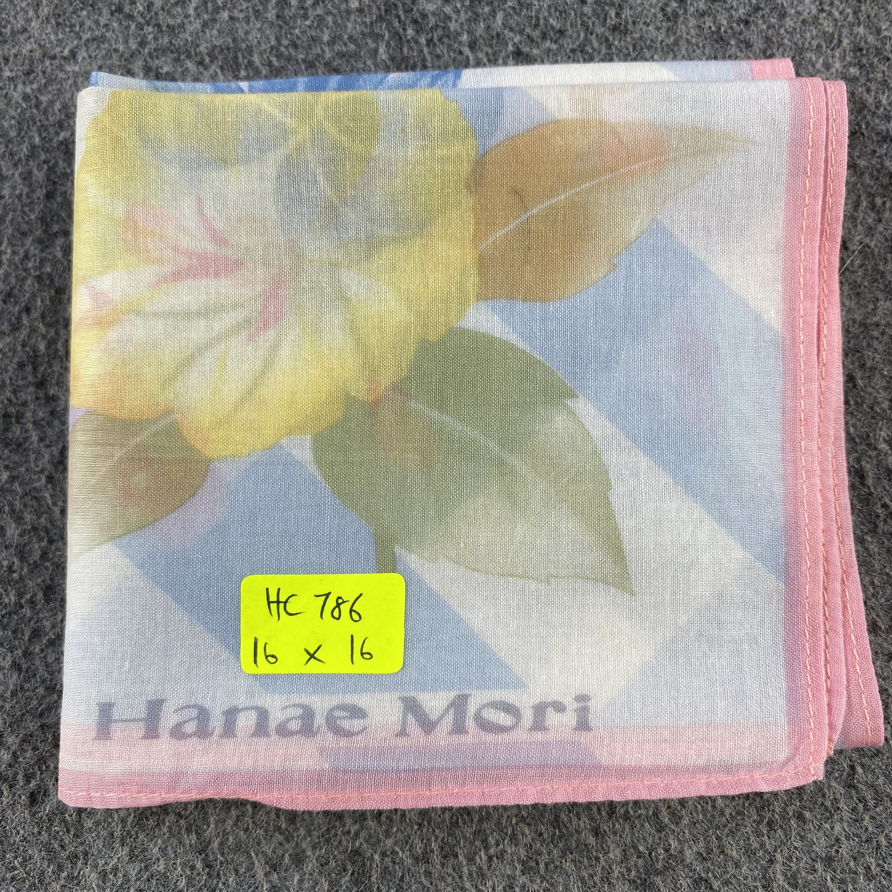 Hanae Mori Hanae Mori Handkerchief/Neckerchief/Bandana HC786 Size ONE SIZE - 5 Thumbnail