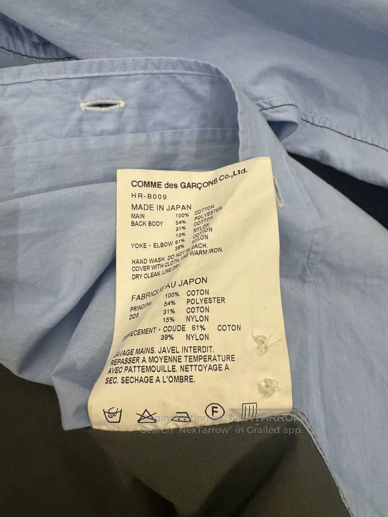 Comme des Garcons Comme Des Garcons Patchwork Long Sleeve Shirt Size US S / EU 44-46 / 1 - 5 Thumbnail