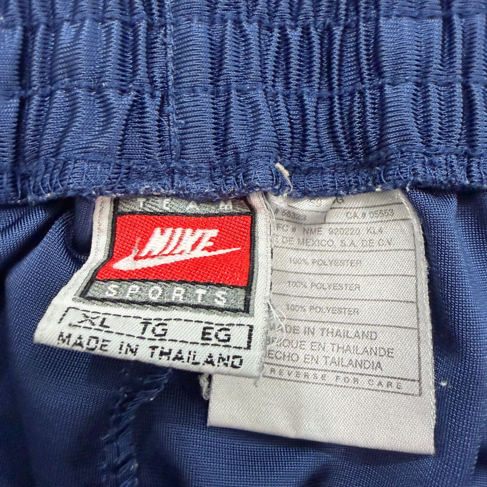 Nike Vintage Nike Tear Away Pants Men's XL Blue Track 90s Size US 36 / EU 52 - 4 Thumbnail