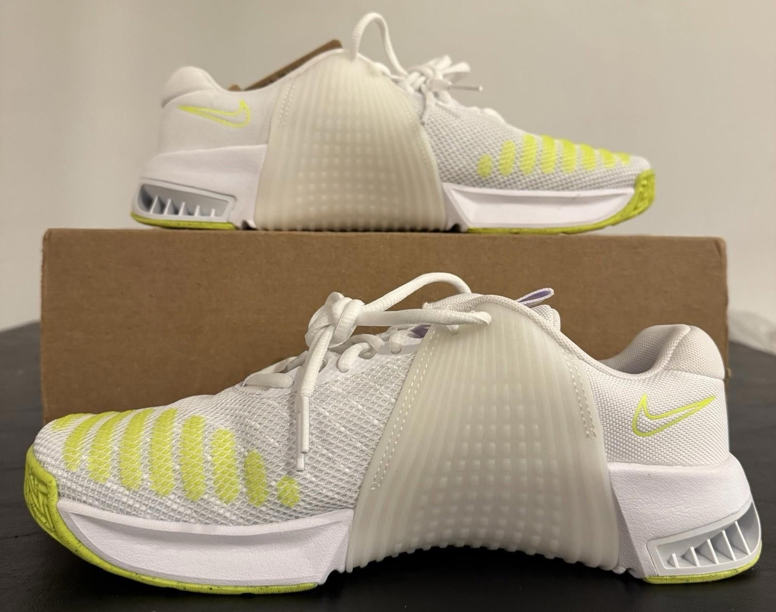 Nike Nike Metcon 9 White Volt Neon Green DZ2617-104 Men's Sz 9 Size US 9 / EU 42 - 3 Thumbnail