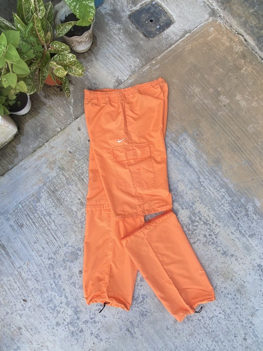 image of Hype x Nike Vintage Nike Nylon Pant in Orange, Men's (Size 30)