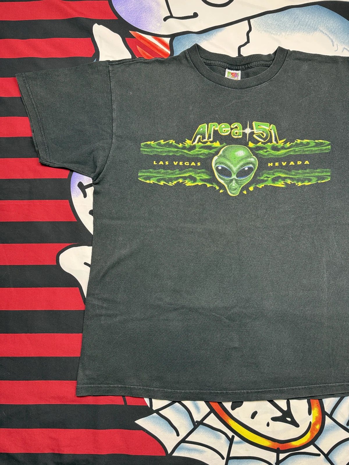 Band Tees Area 51 Las Vegas Nevada USA 90s tshirt like Alien Workshop Size US XL / EU 56 / 4 - 2 Thumbnail
