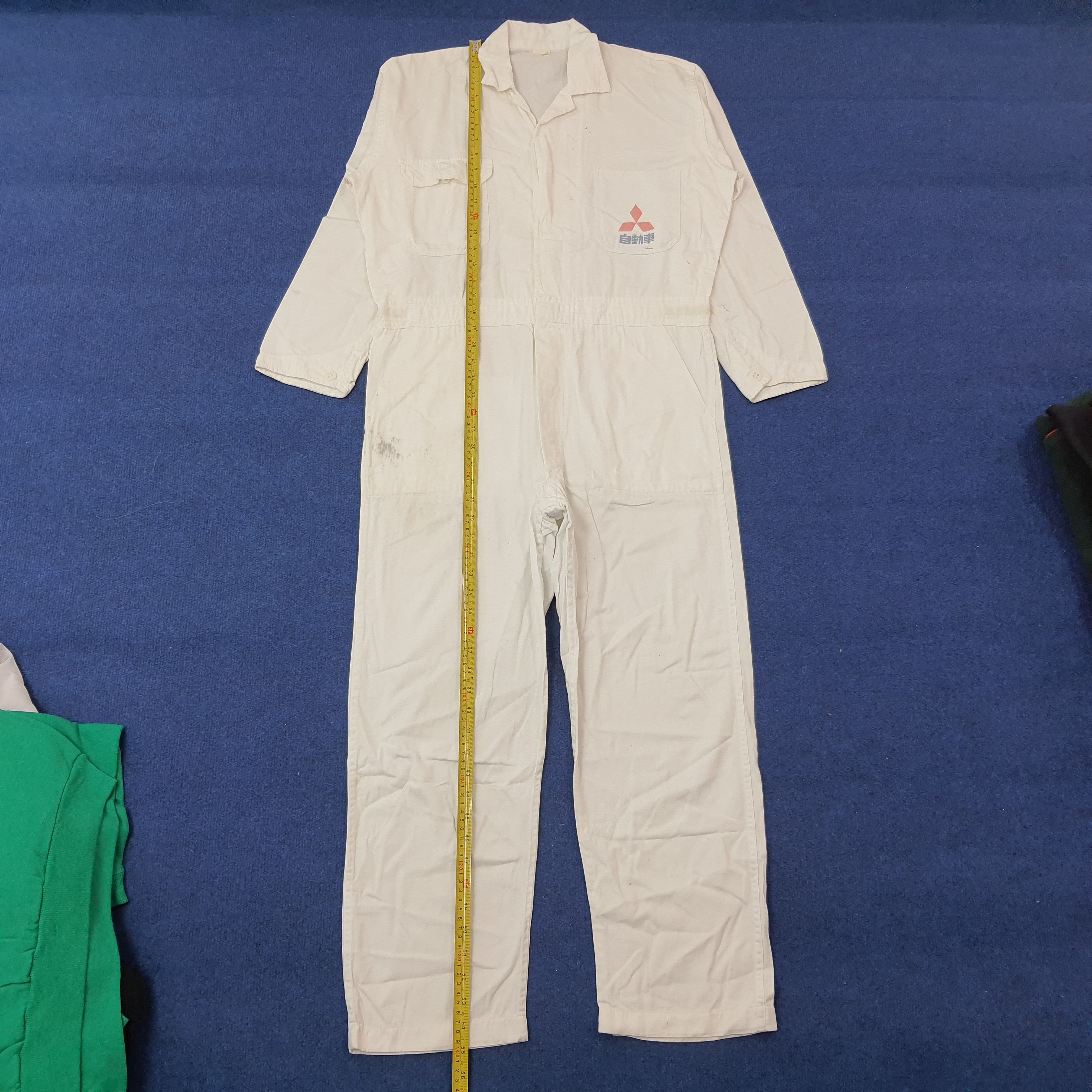 Japanese Brand Vintage Mitsubishi Japan Motorsports Button Coverall C227N13 Size US M / EU 48-50 / 2 - 4 Thumbnail