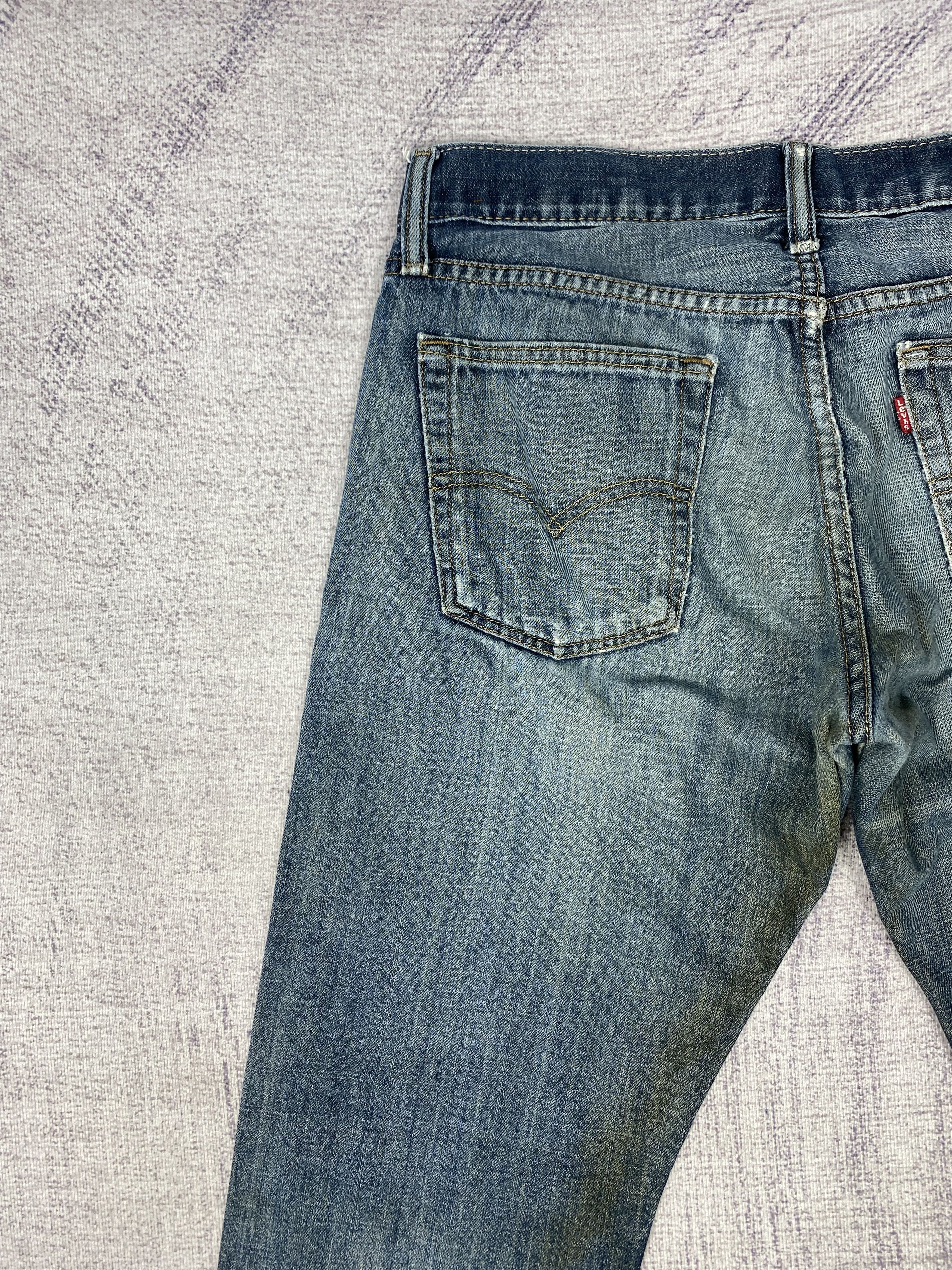 Levi's Vintage Levi's 514 Distressed Blue Denim Jeans PT0483 Size US 32 / EU 48 - 12 Thumbnail