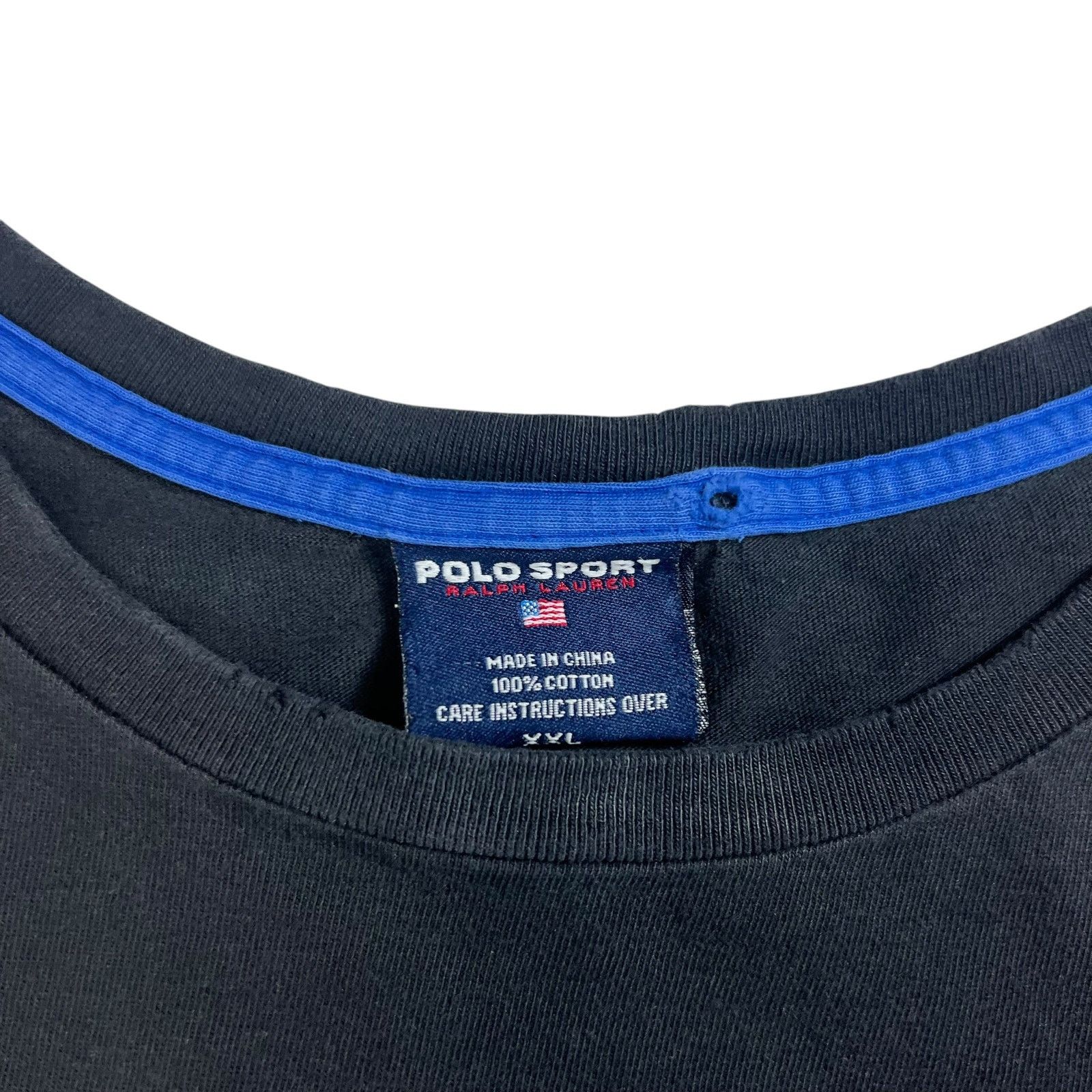 Polo Ralph Lauren × Vintage Vintage 2002 Polo Sport Ralph Lauren RL67 skier worn tee Size US XXL / EU 58 / 5 - 7 Thumbnail