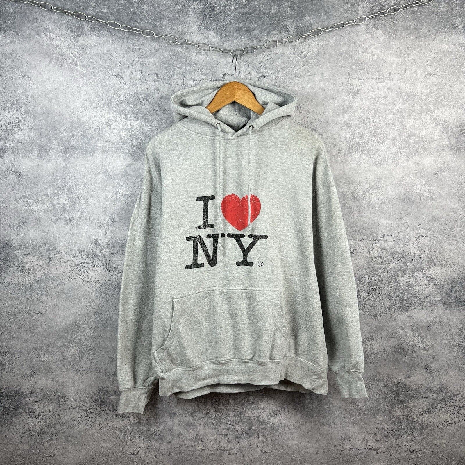 I Love NY I Love NY Hoodie Men's Size XL Long Sleeve Size US XL / EU 56 / 4 - 1 Thumbnail