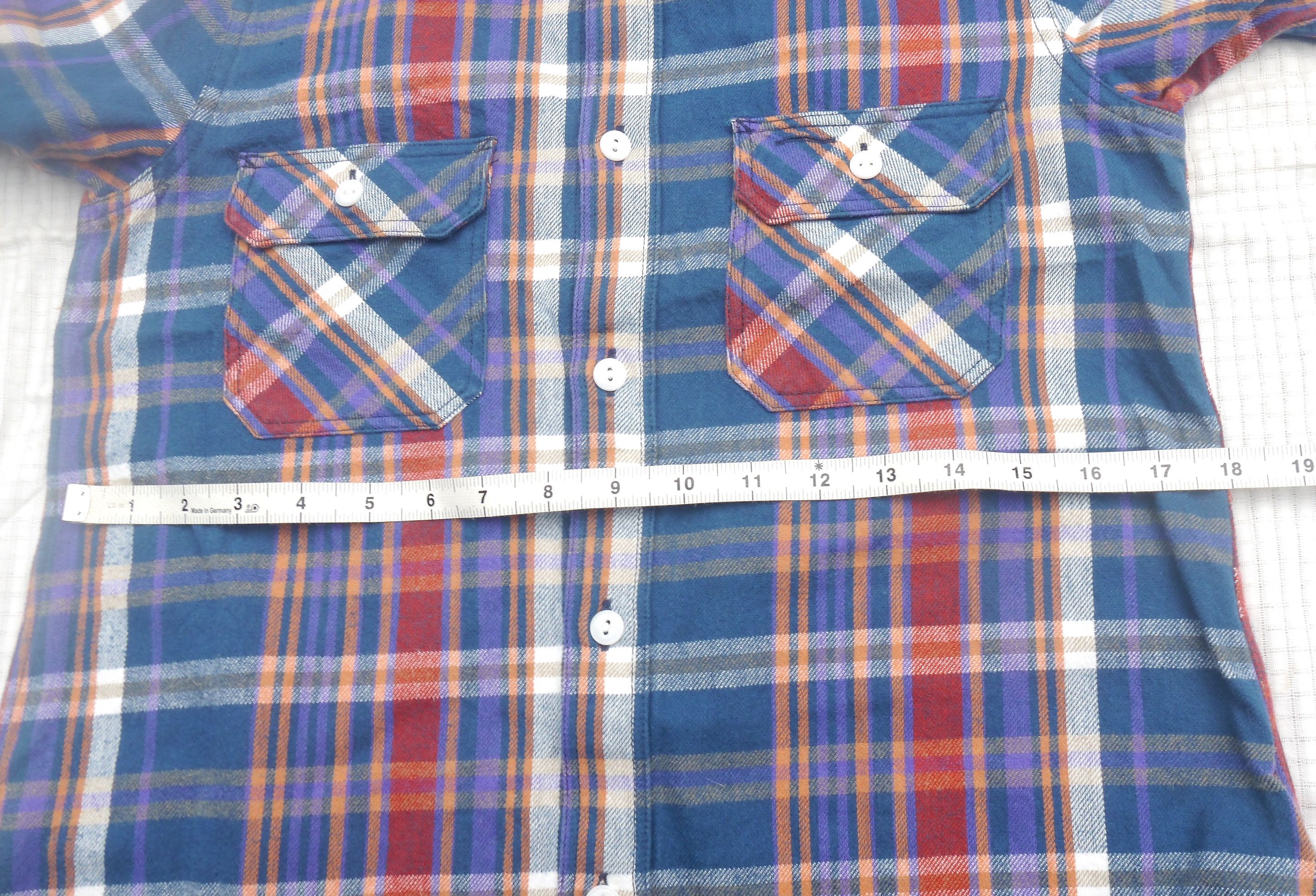 Japanese Brand (D86) Beams Boy Everyday Japan Plaid Button Up Shirt Dress Size S / US 4 / IT 40 - 16 Thumbnail